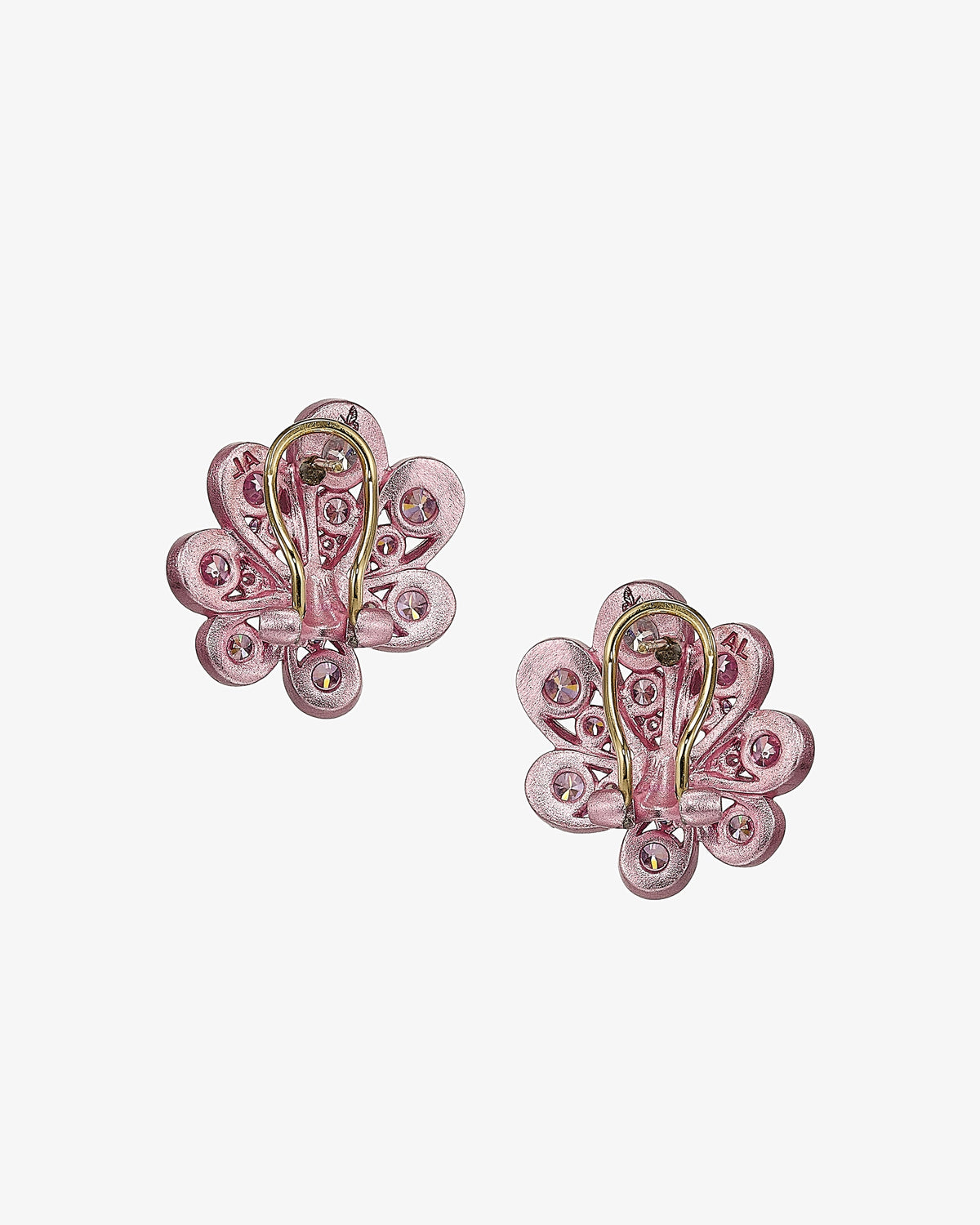 Anabela Chan Pale Rose Chanterelle Studs