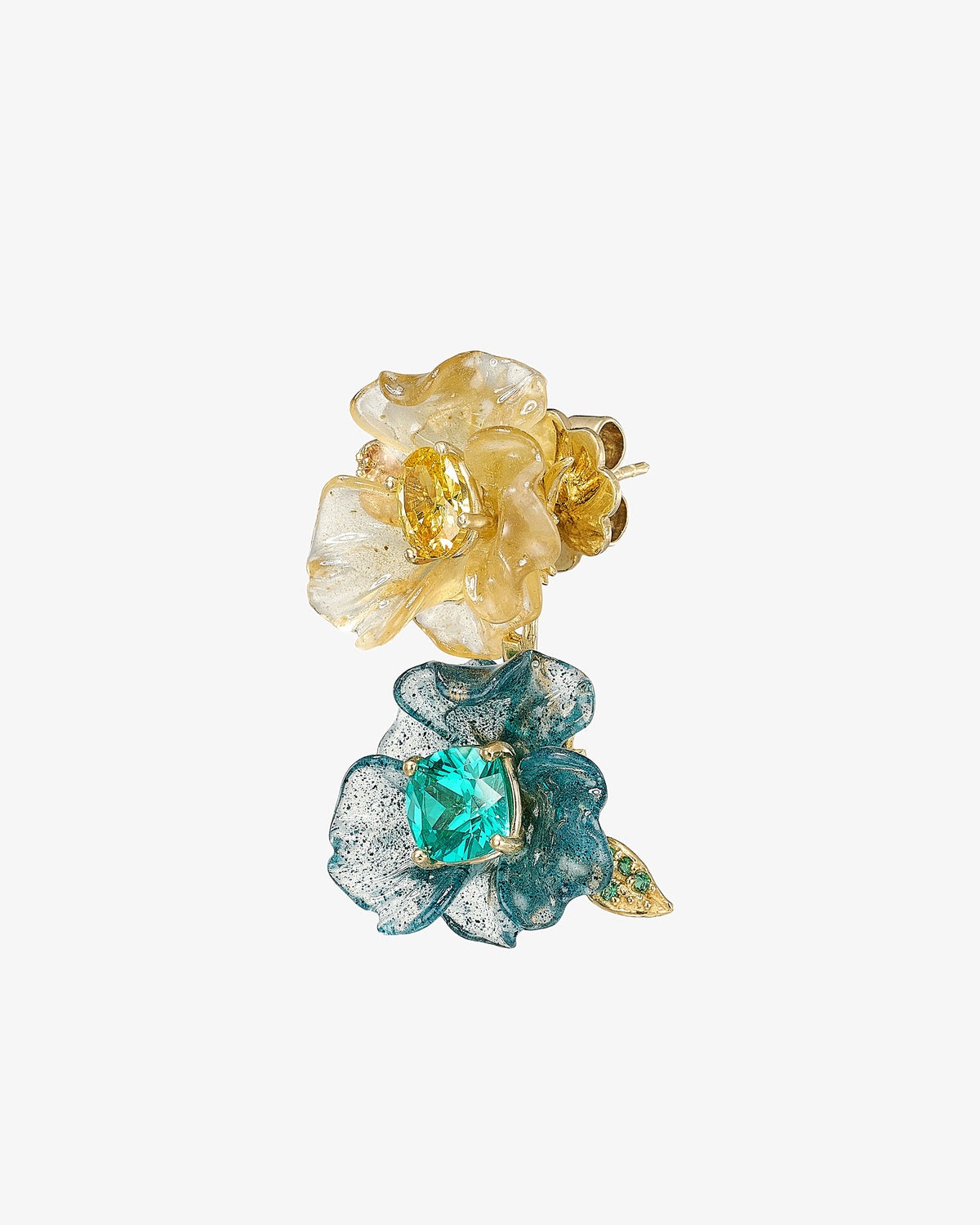 Anabela Chan Paraiba Petunia Drop Earrings