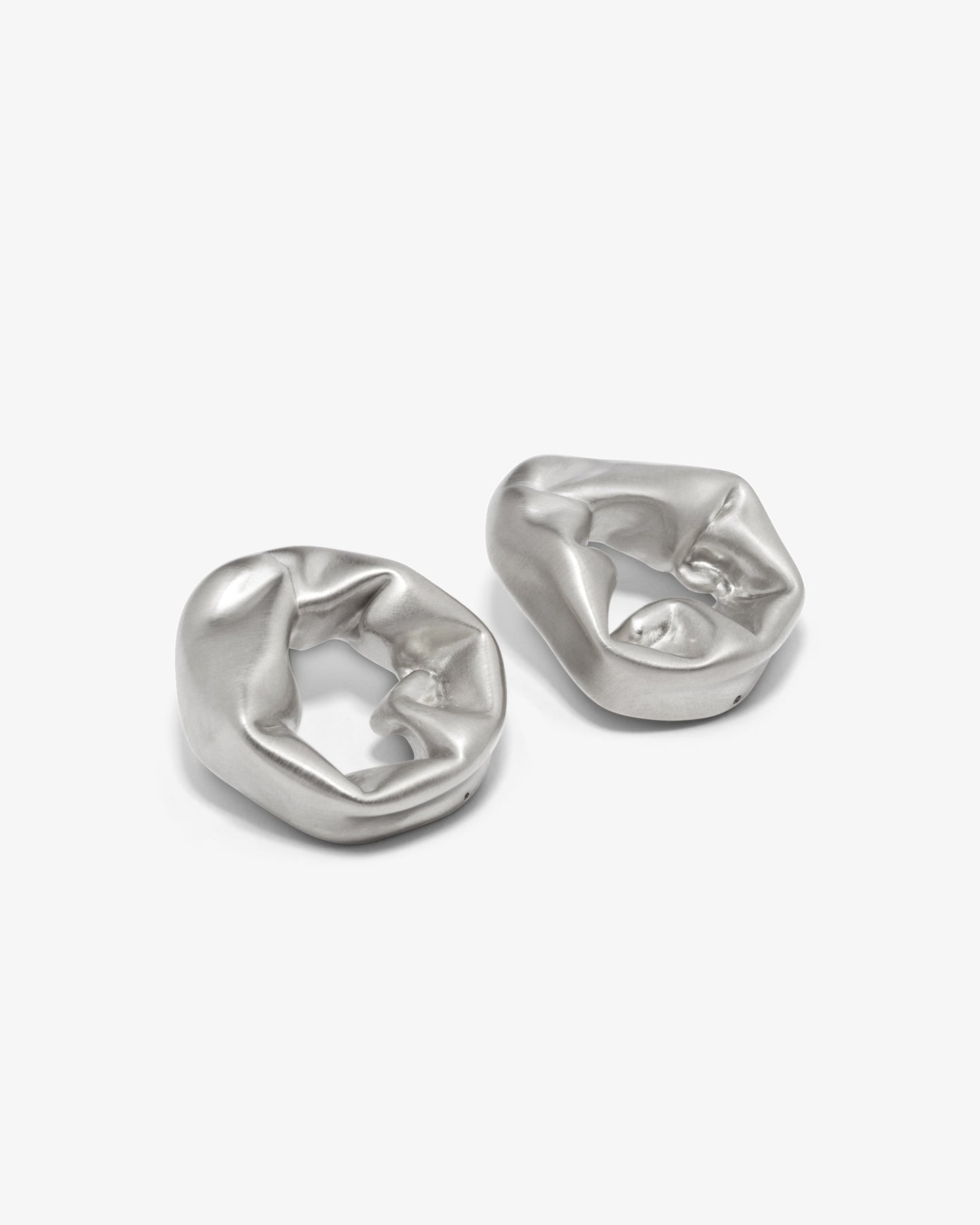 Completed Works – Scrunch Earrings