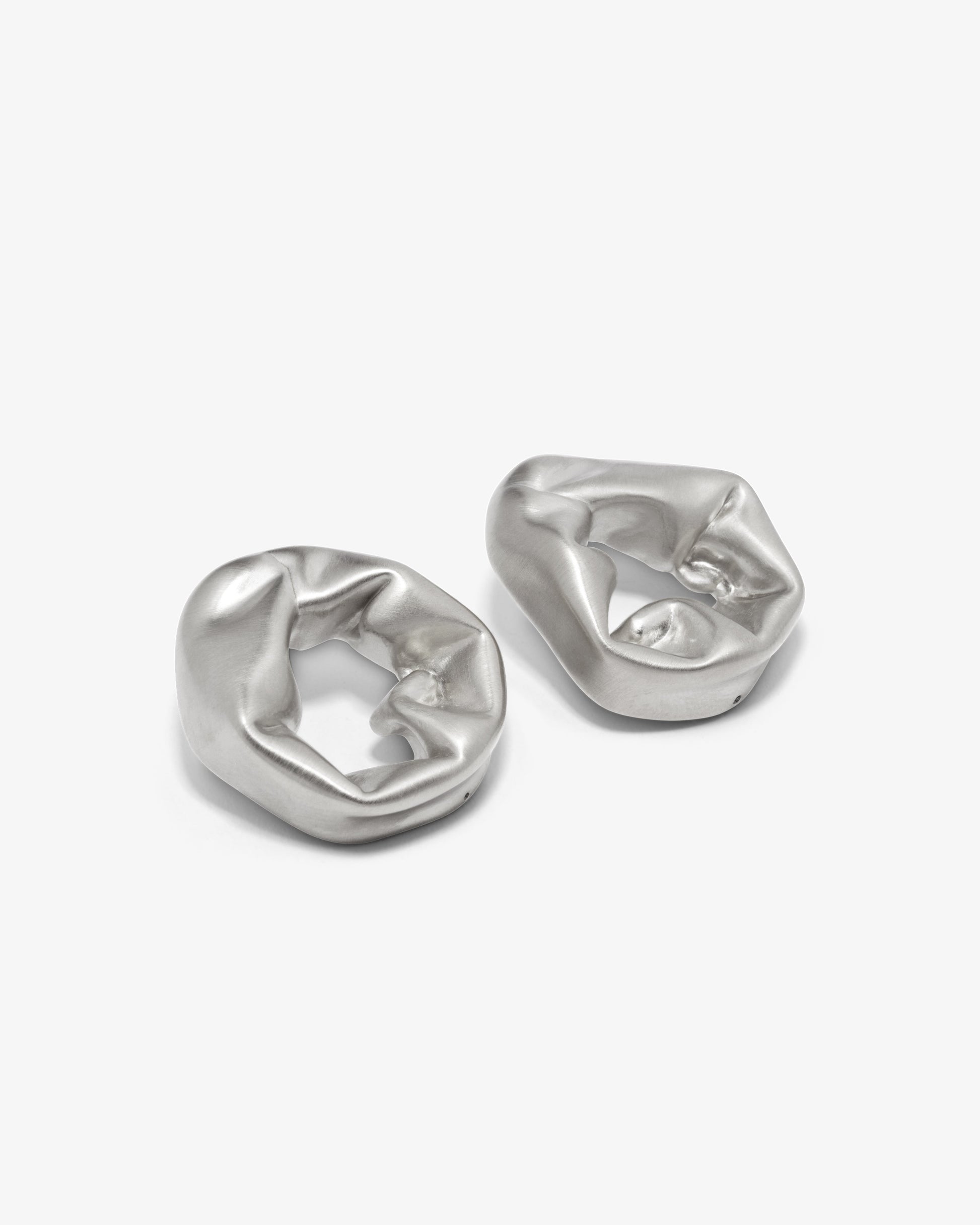 Completed Works – Scrunch Earrings