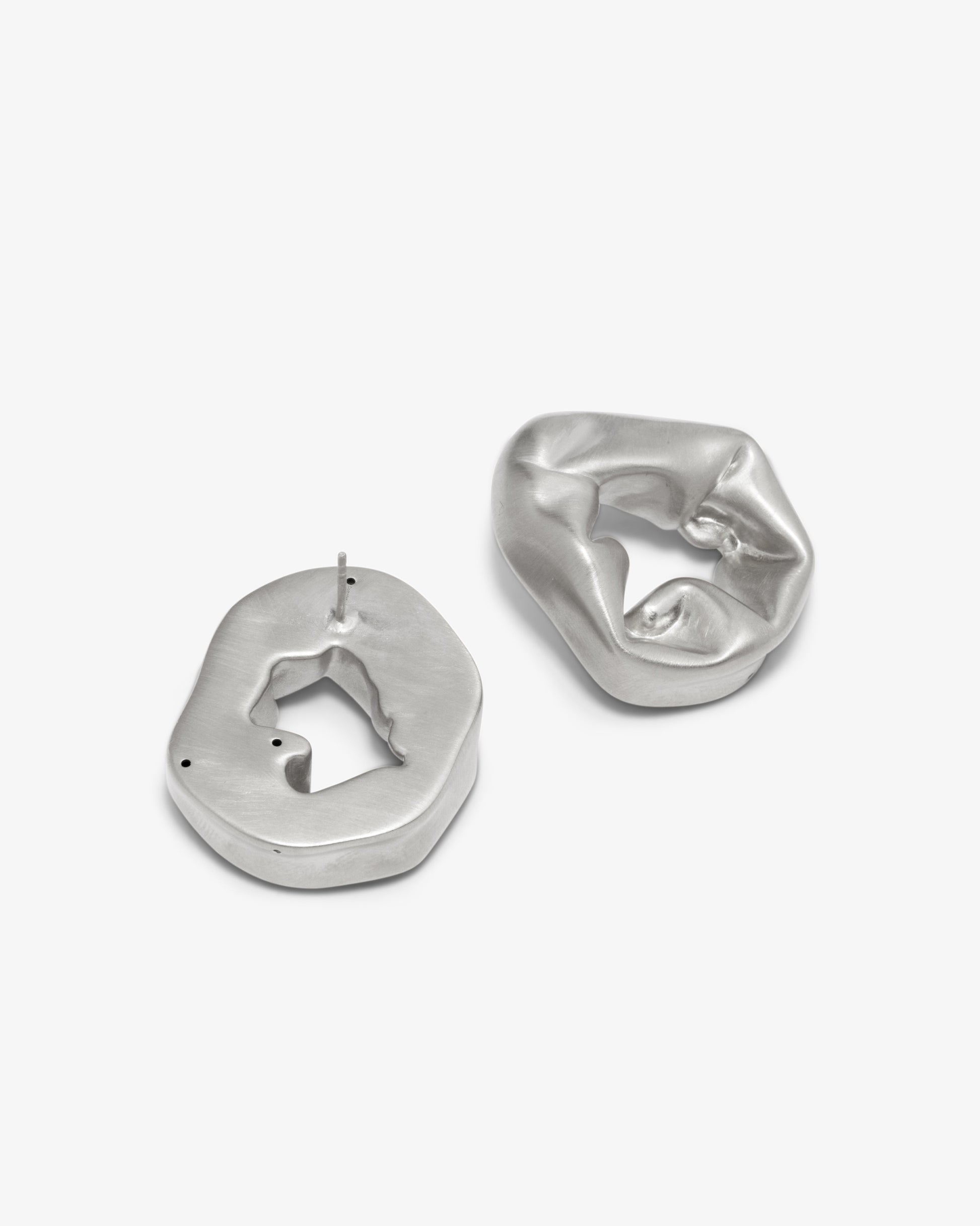Completed Works – Scrunch Earrings