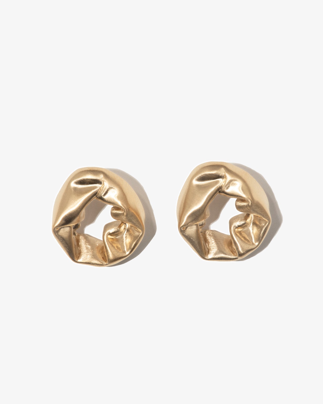 Completed Works – Scrunch Earrings