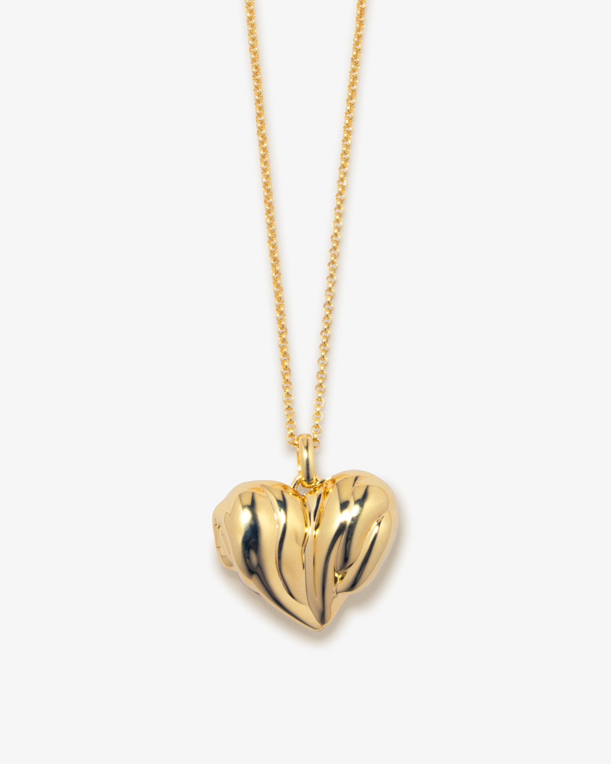 Completed Works – Heart Locket Necklace