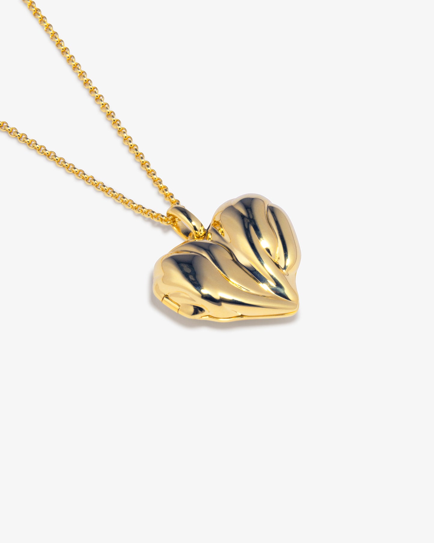 Completed Works – Heart Locket Necklace