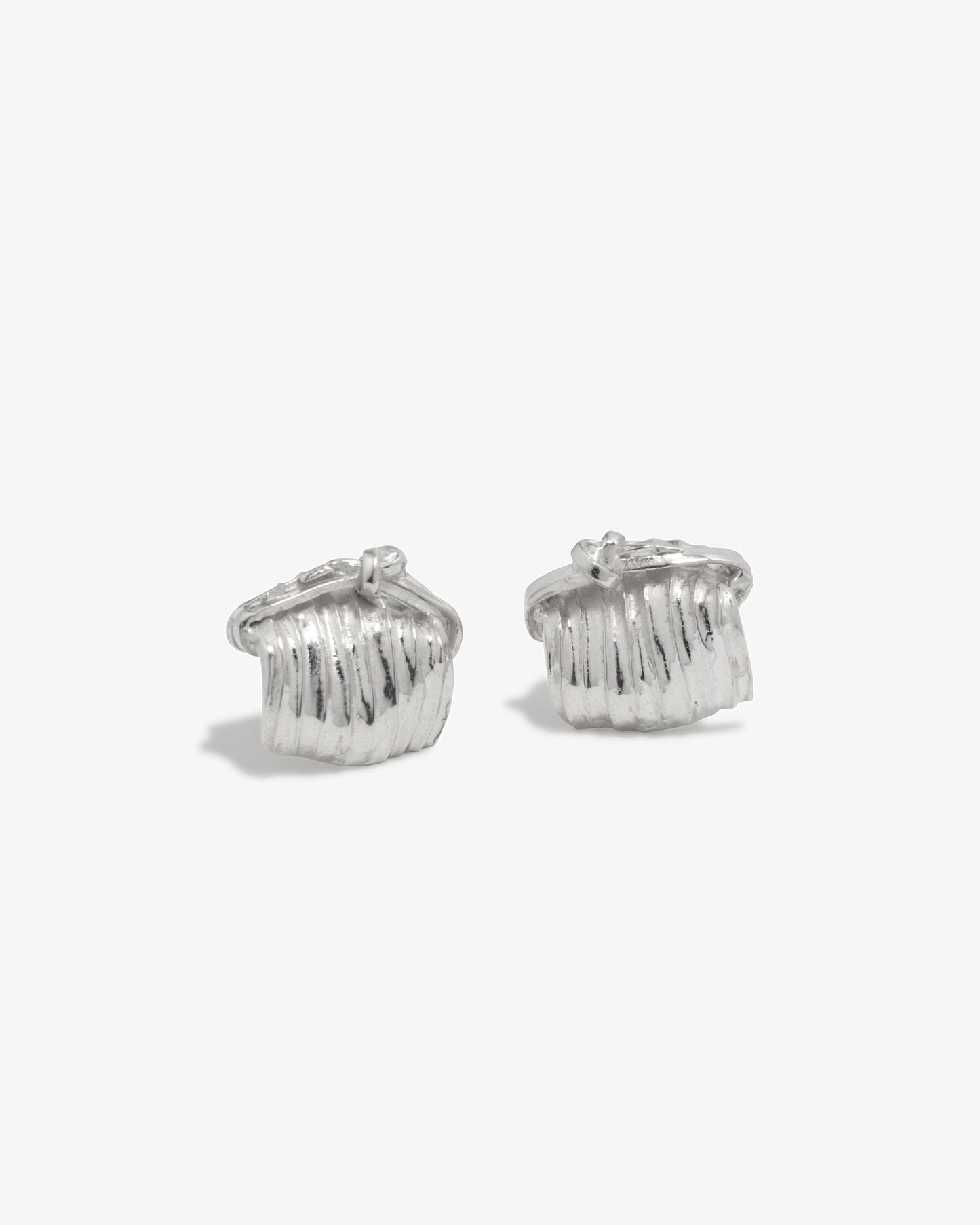 Completed Works – Knot Detail Textured Earrings