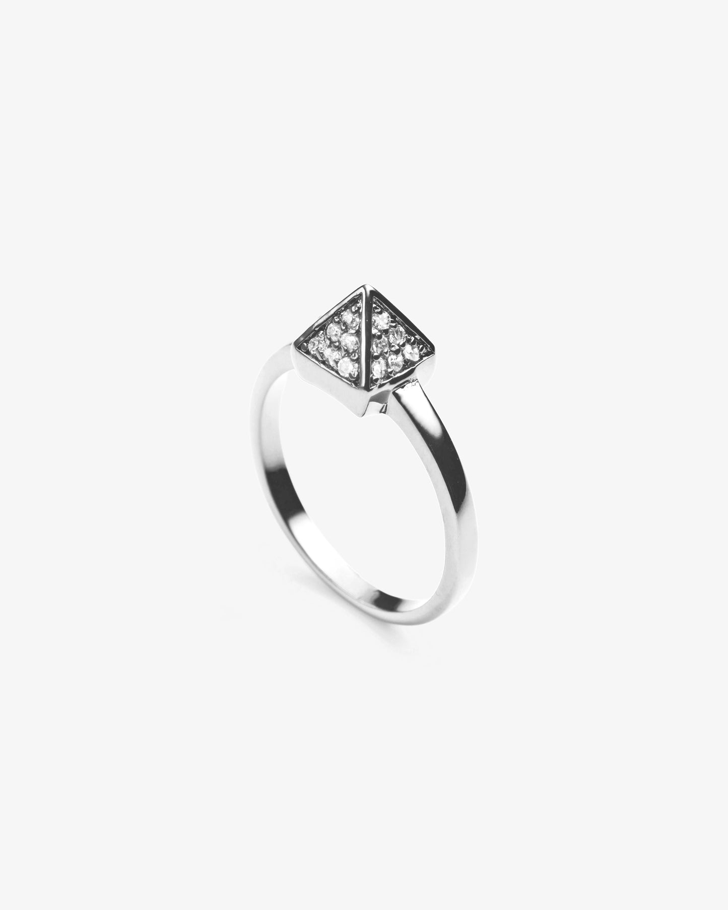 Eddie Borgo Pavé Pyramid Ring