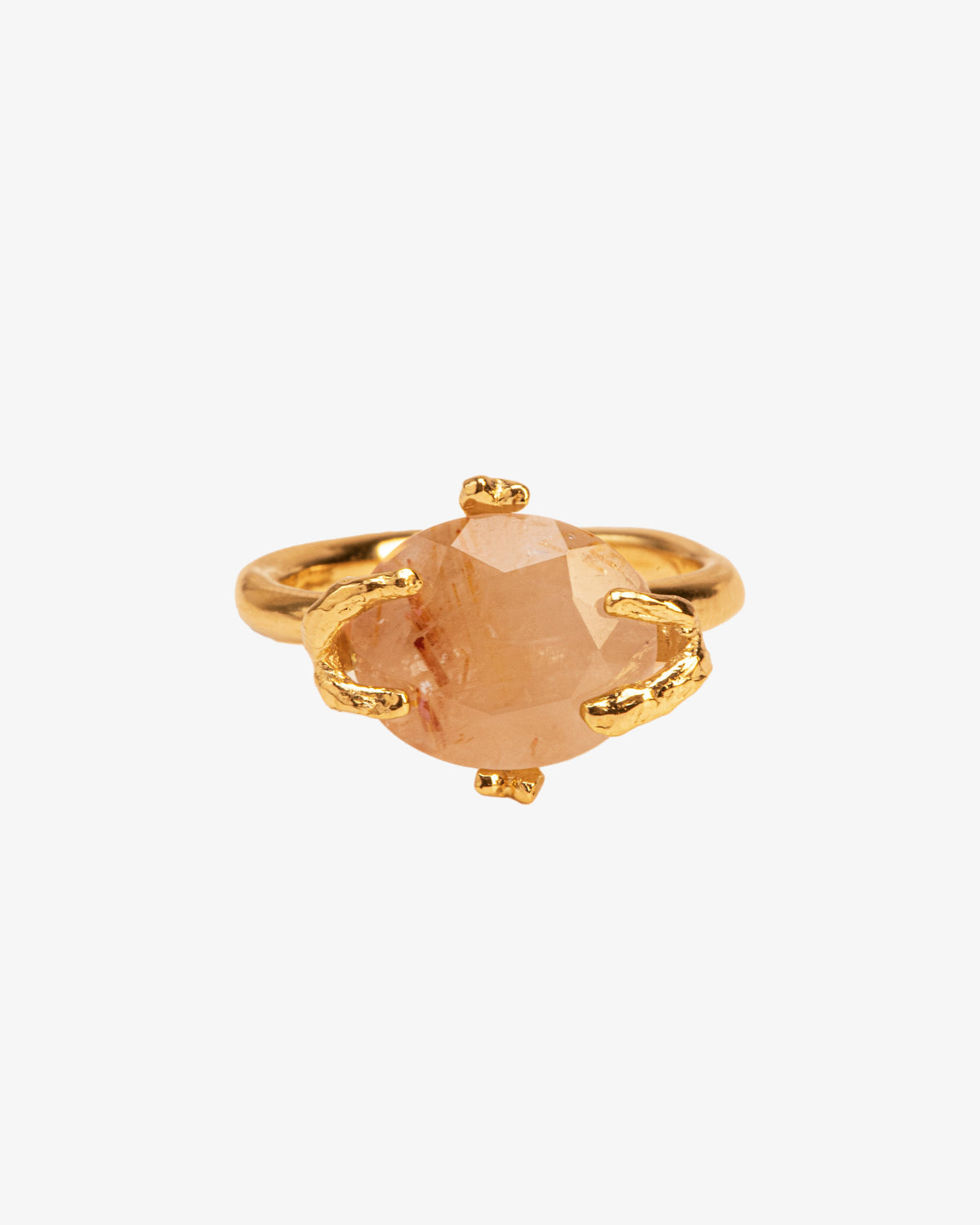 Wouters & Hendrix Organic Rutilated Quartz Ring