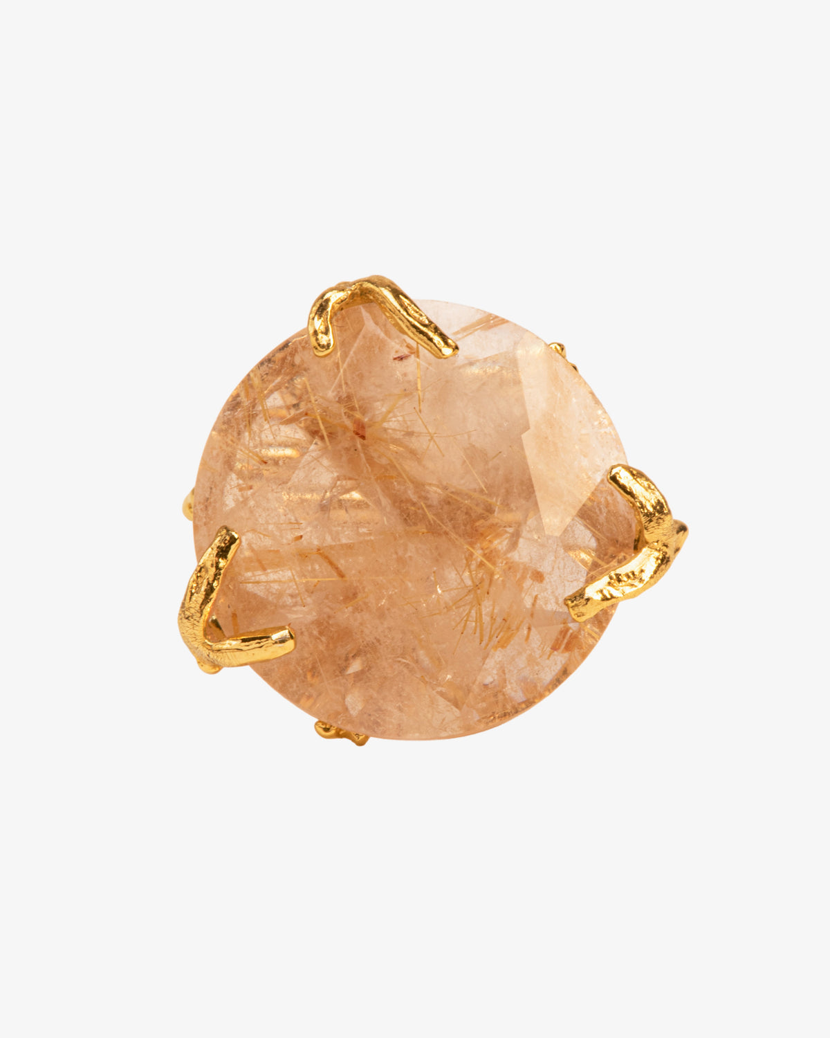 Wouters & Hendrix Branch-Shaped Rutilated Quartz Ring