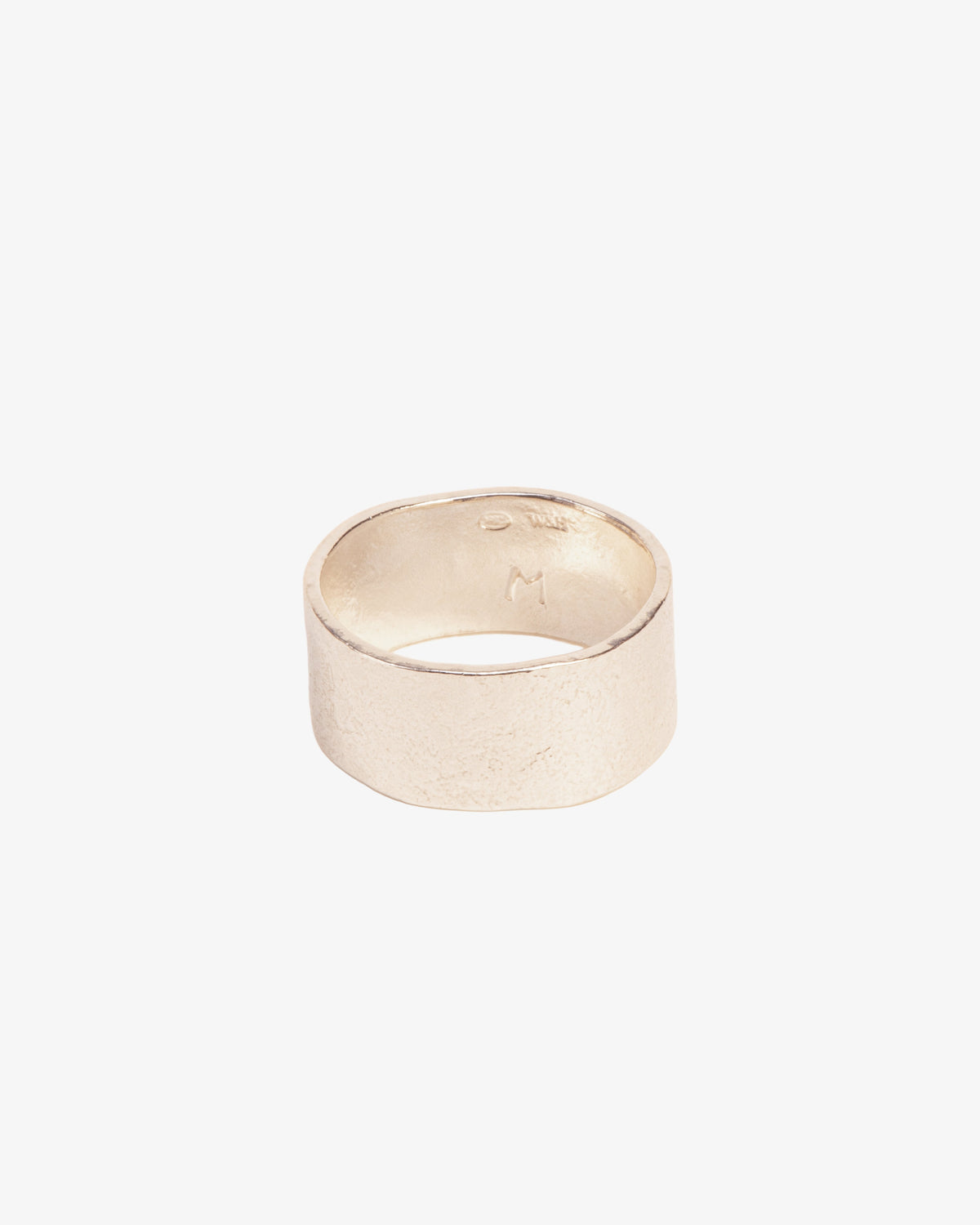 Wouters & Hendrix Hammered Ring, side view