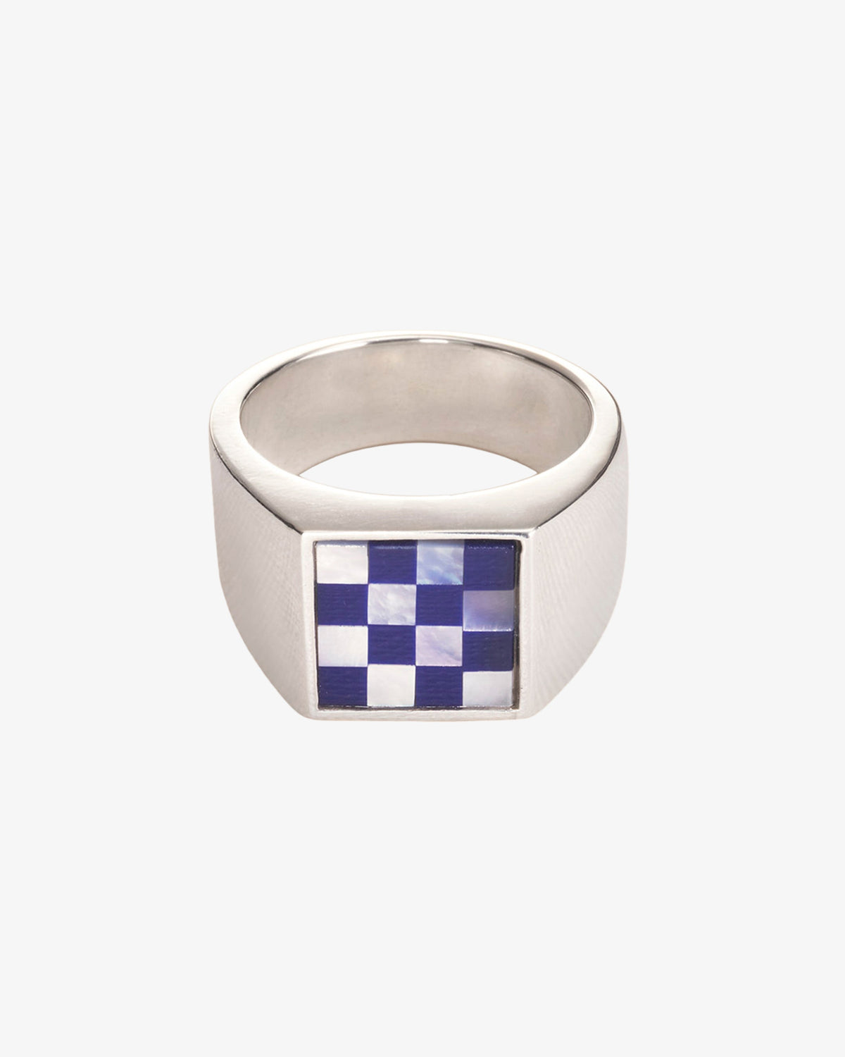 Wouters & Hendrix Chessboard Mosaic Signet Ring