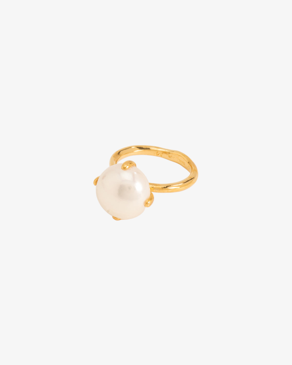 Organic Large Freshwater Pearl Ring