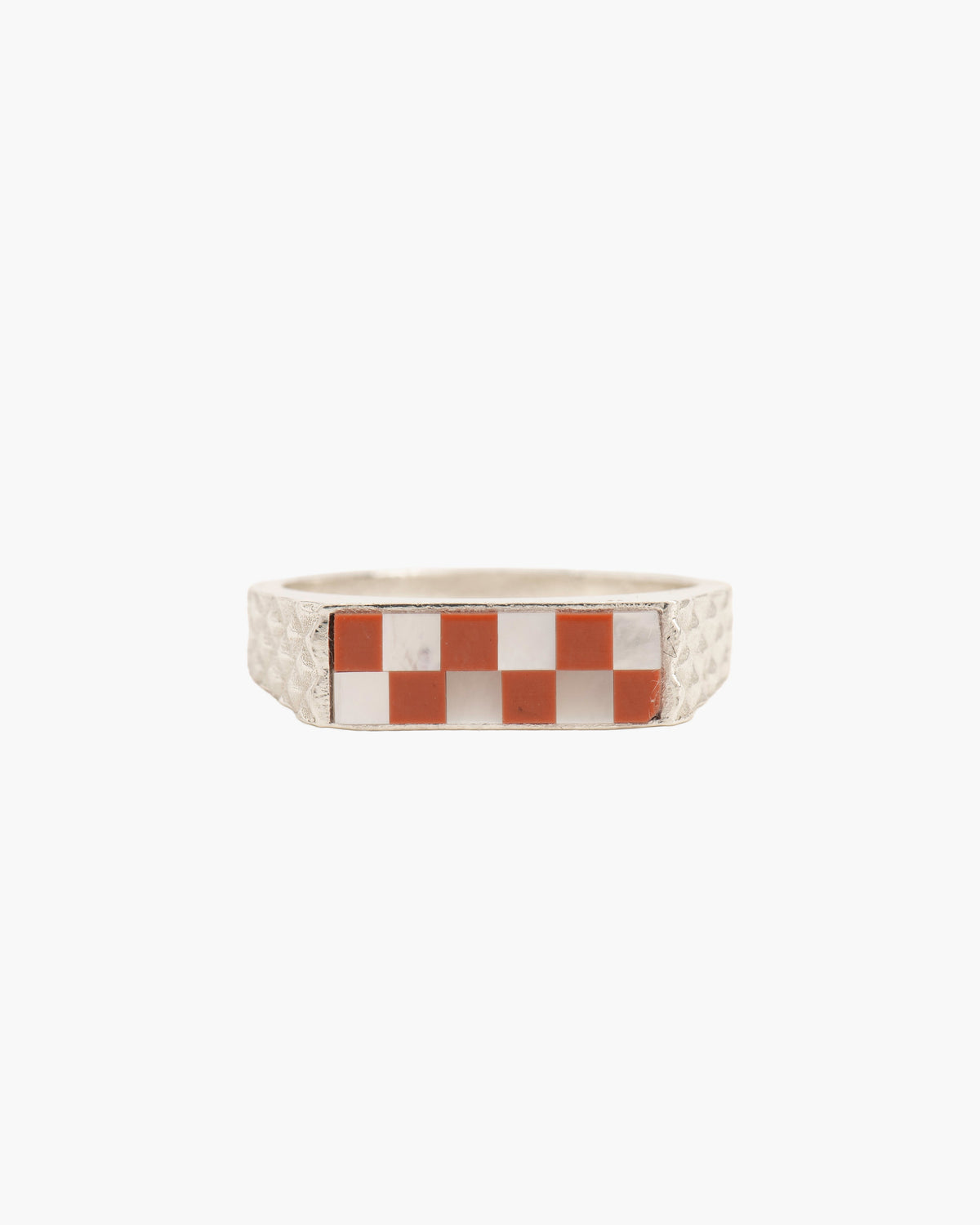 Wouters & Hendrix Mosaic Thin Signet Ring