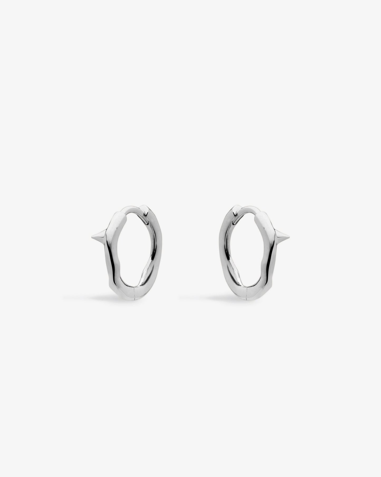 Shaun Leane Rose Thorn Mini Hoop Earrings