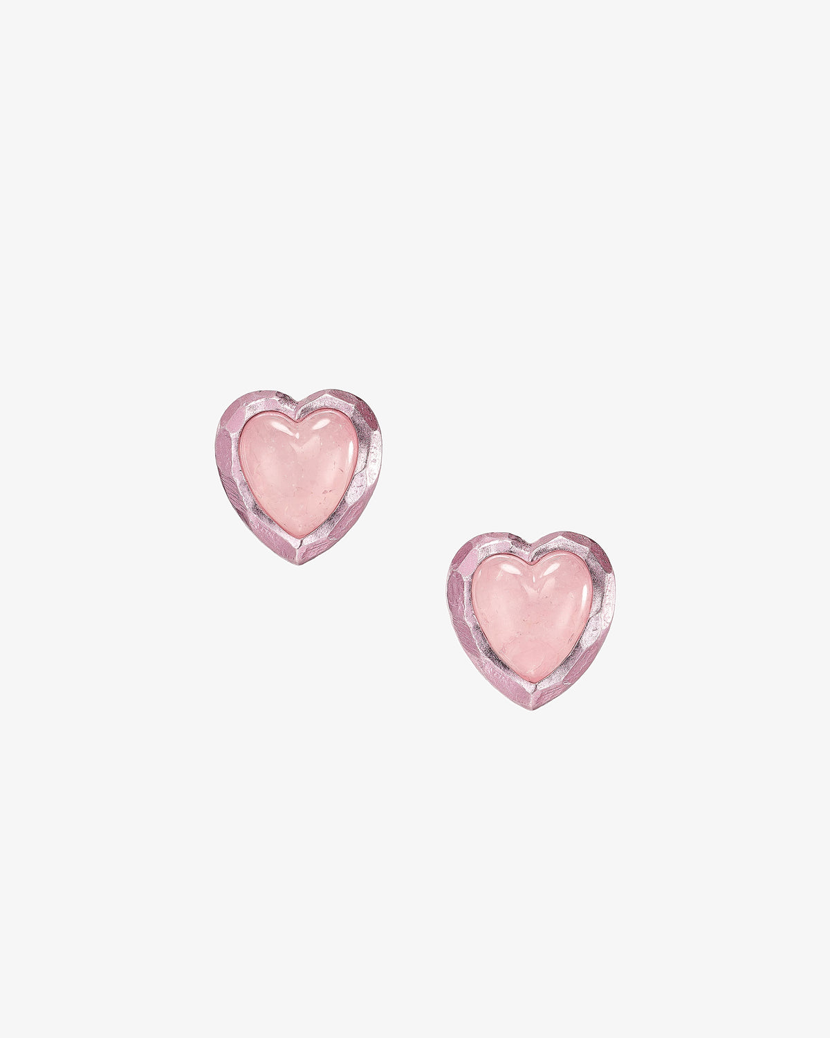 Anabela Chan Rose Heart Studs