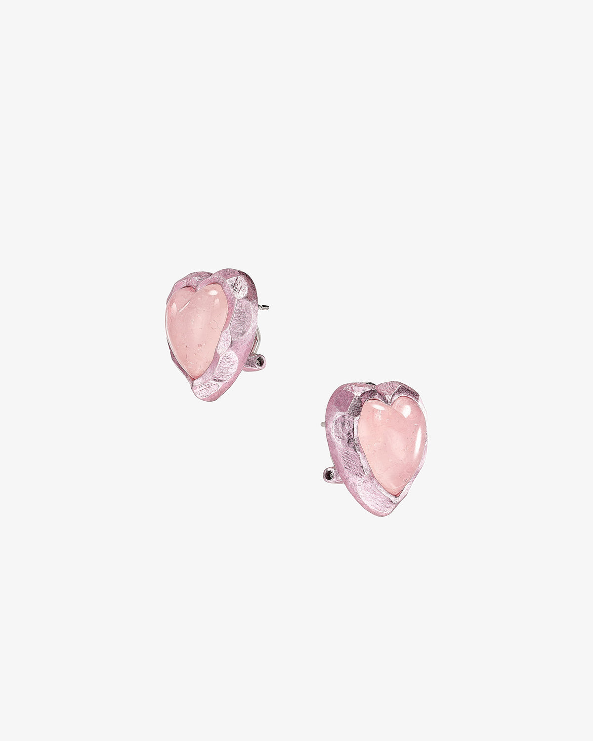 Anabela Chan Rose Heart Studs