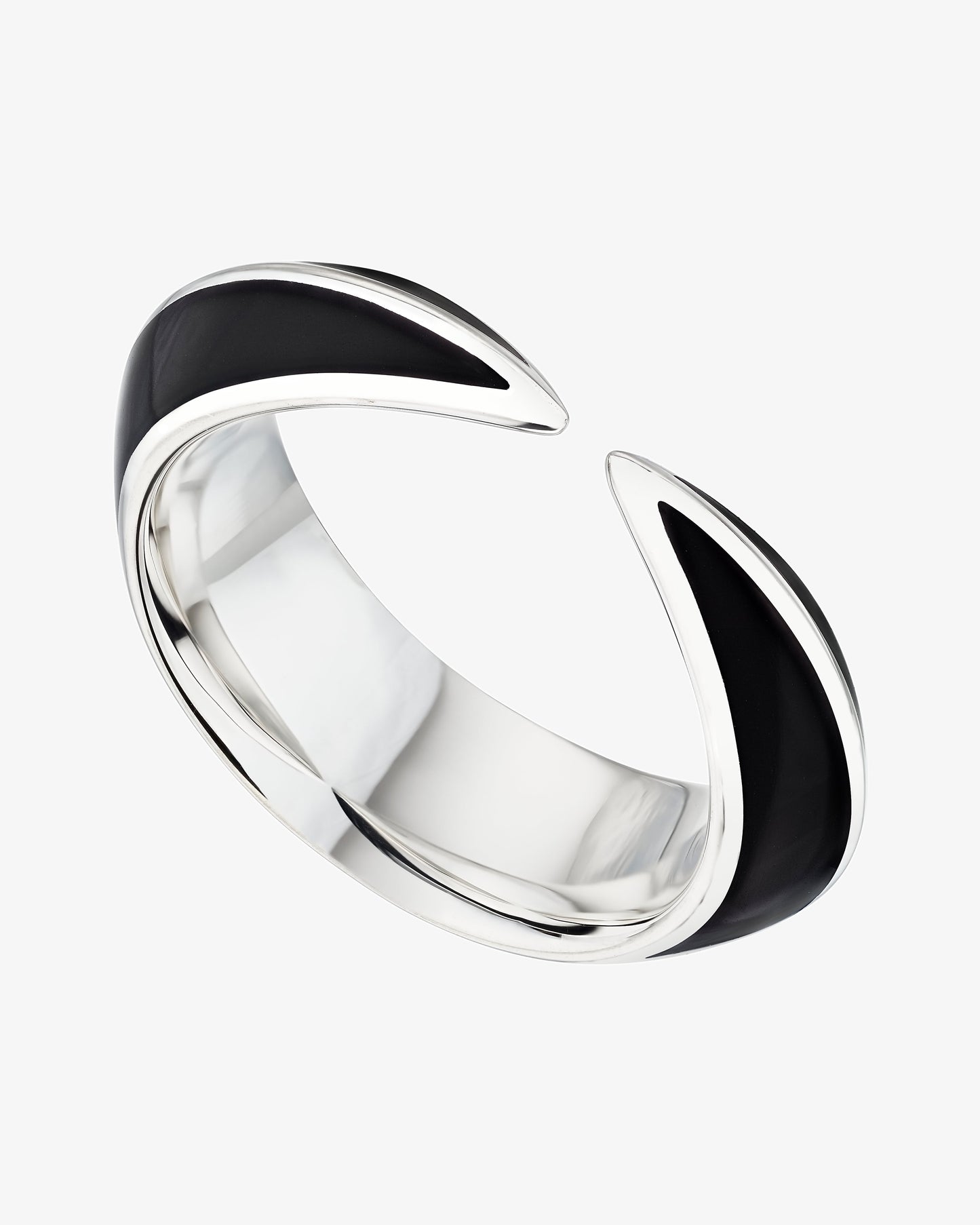 Shaun Leane Sabre Deco Jet Ceramic Ring
