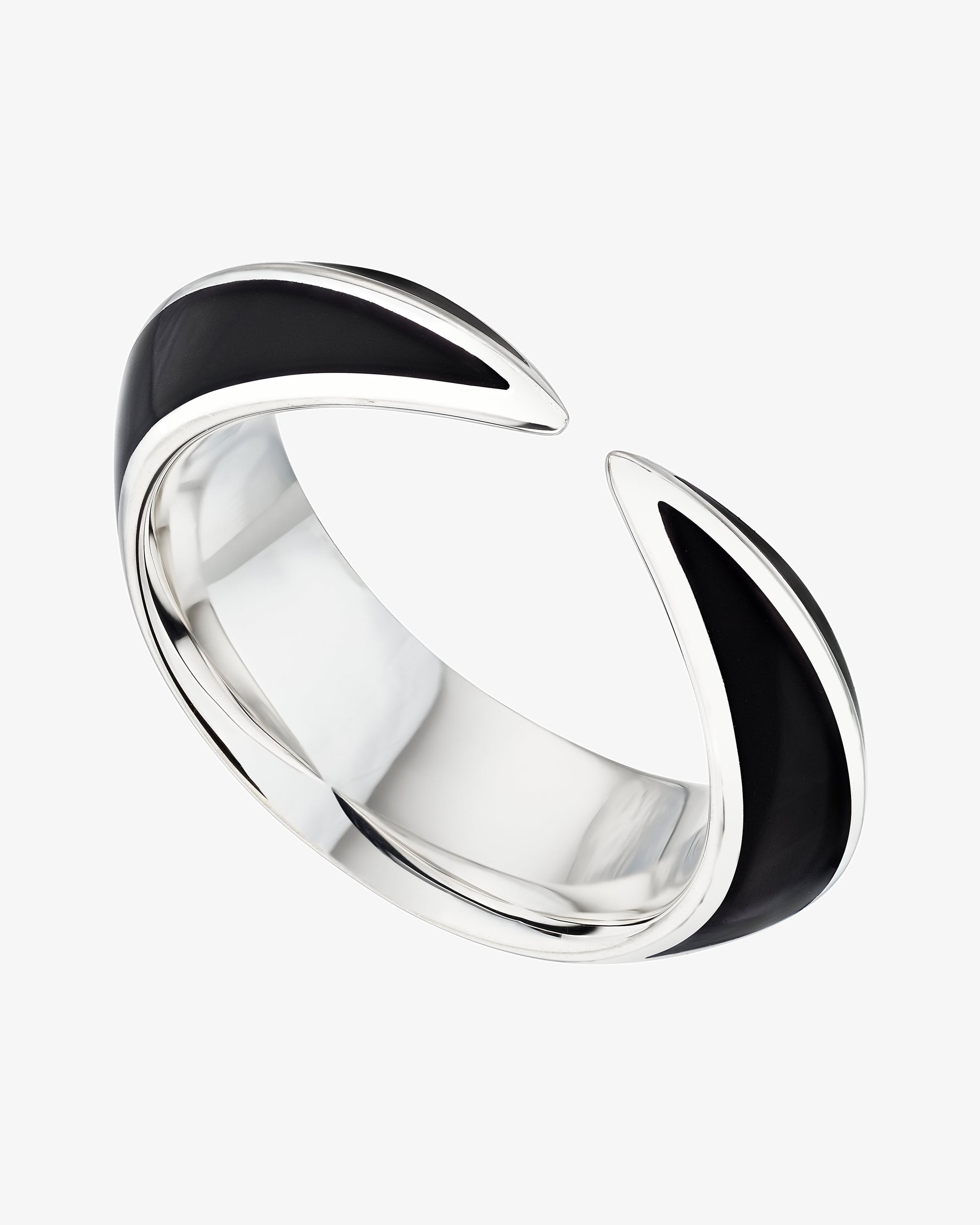Shaun Leane Sabre Deco Jet Ceramic Ring