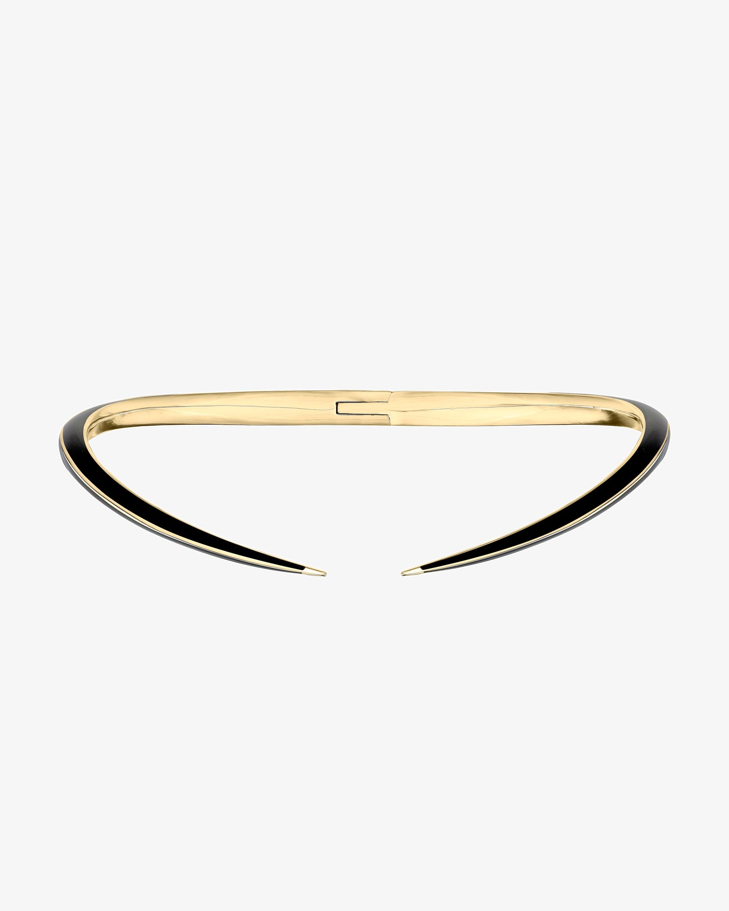 Shaun Leane Sabre Deco Jet Ceramic Torque Necklace