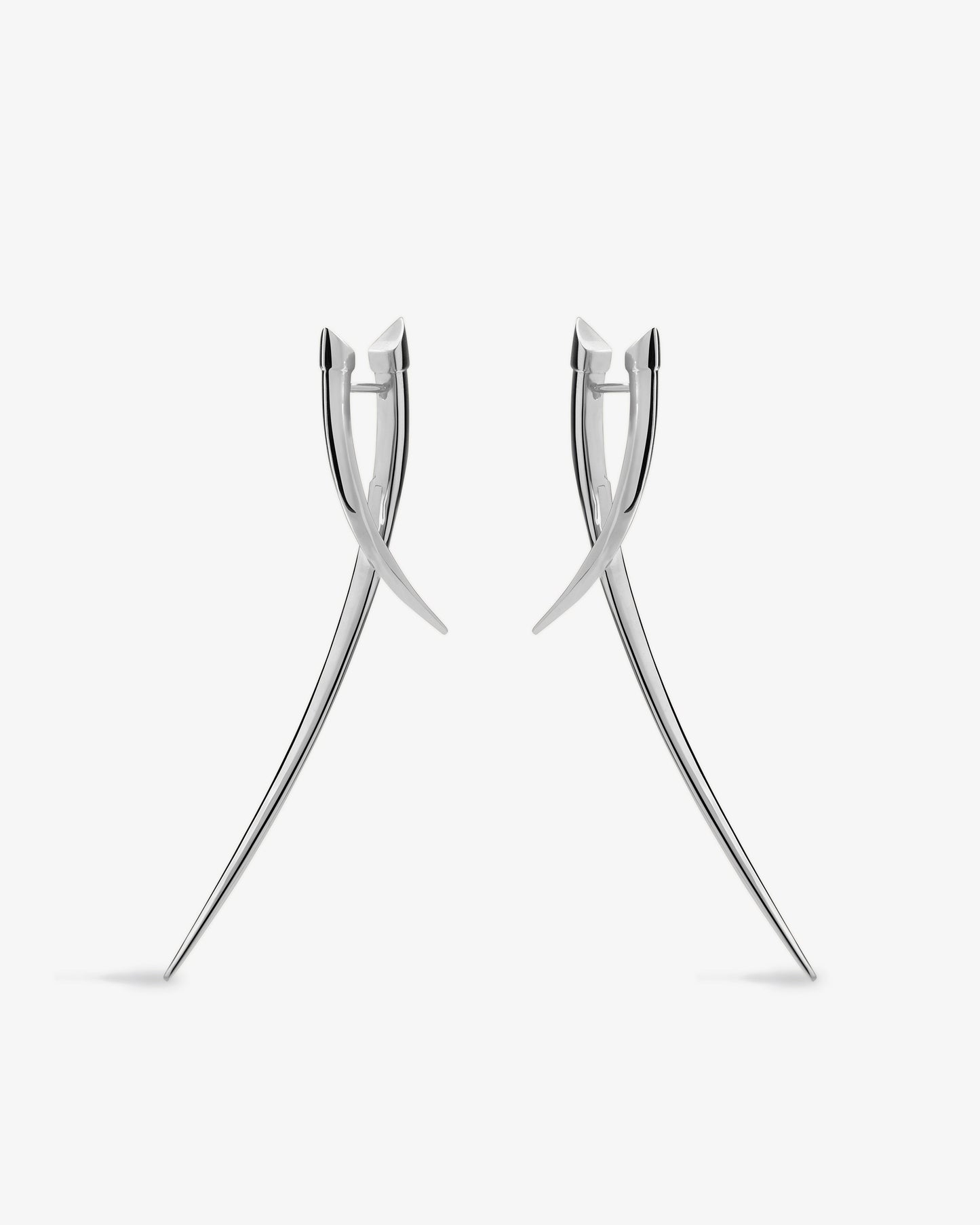 Shaun Leane Sabre Statement Crossover Earrings