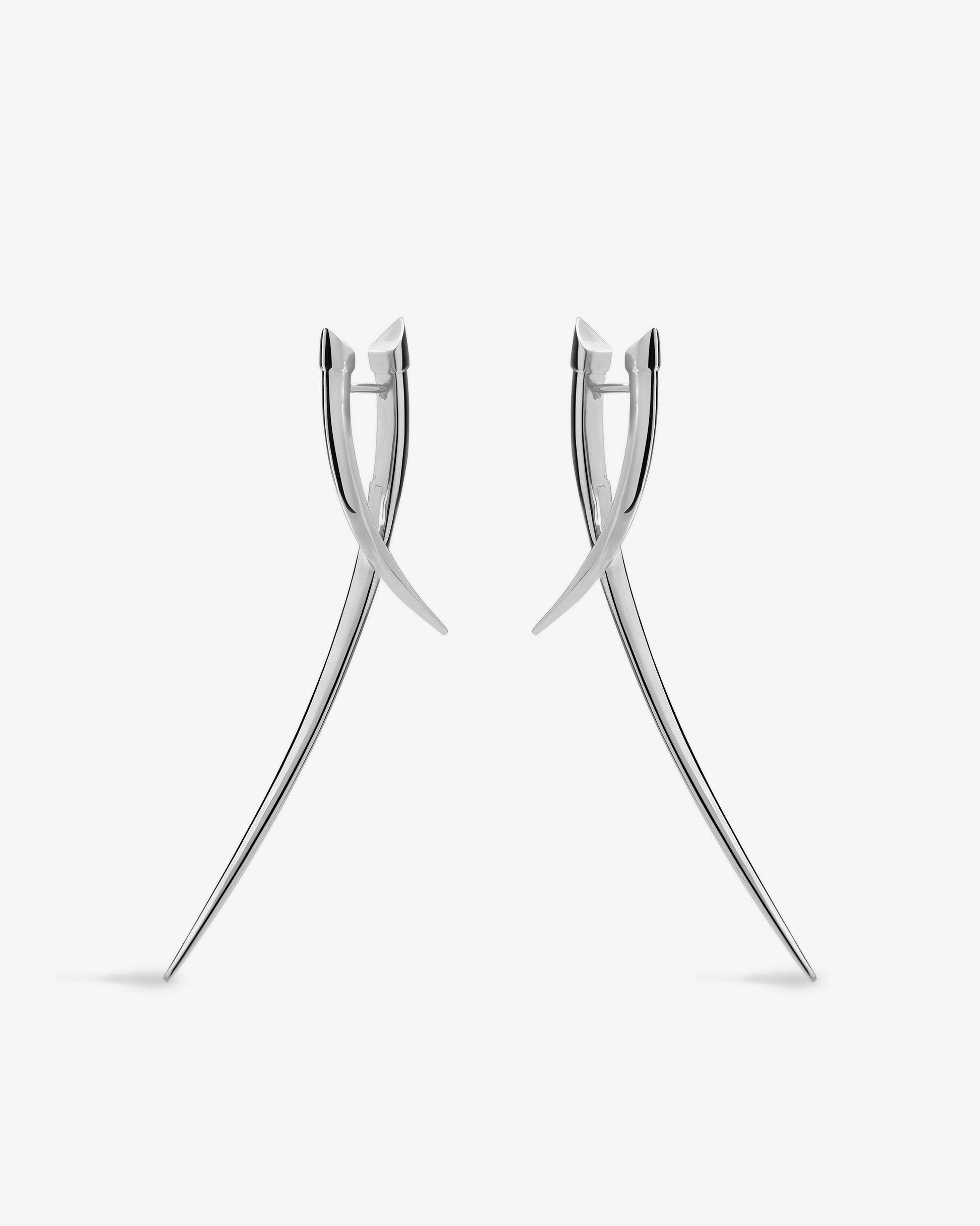 Shaun Leane Sabre Statement Crossover Earrings