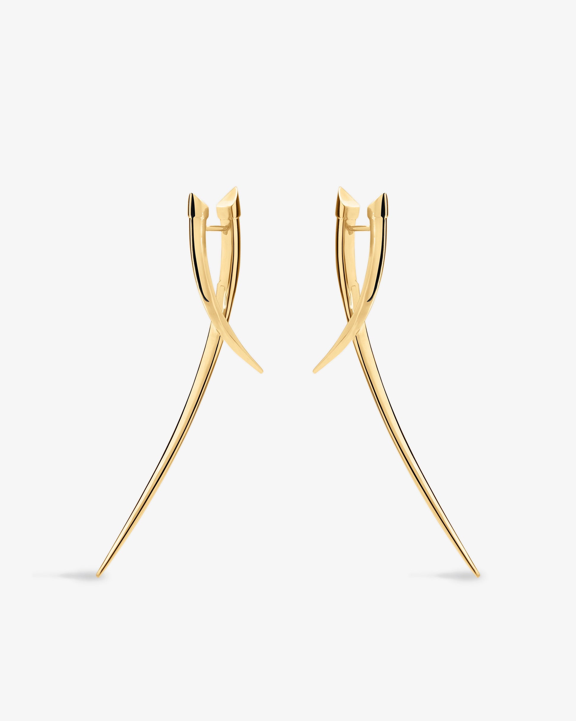 Shaun Leane Sabre Statement Crossover Earrings