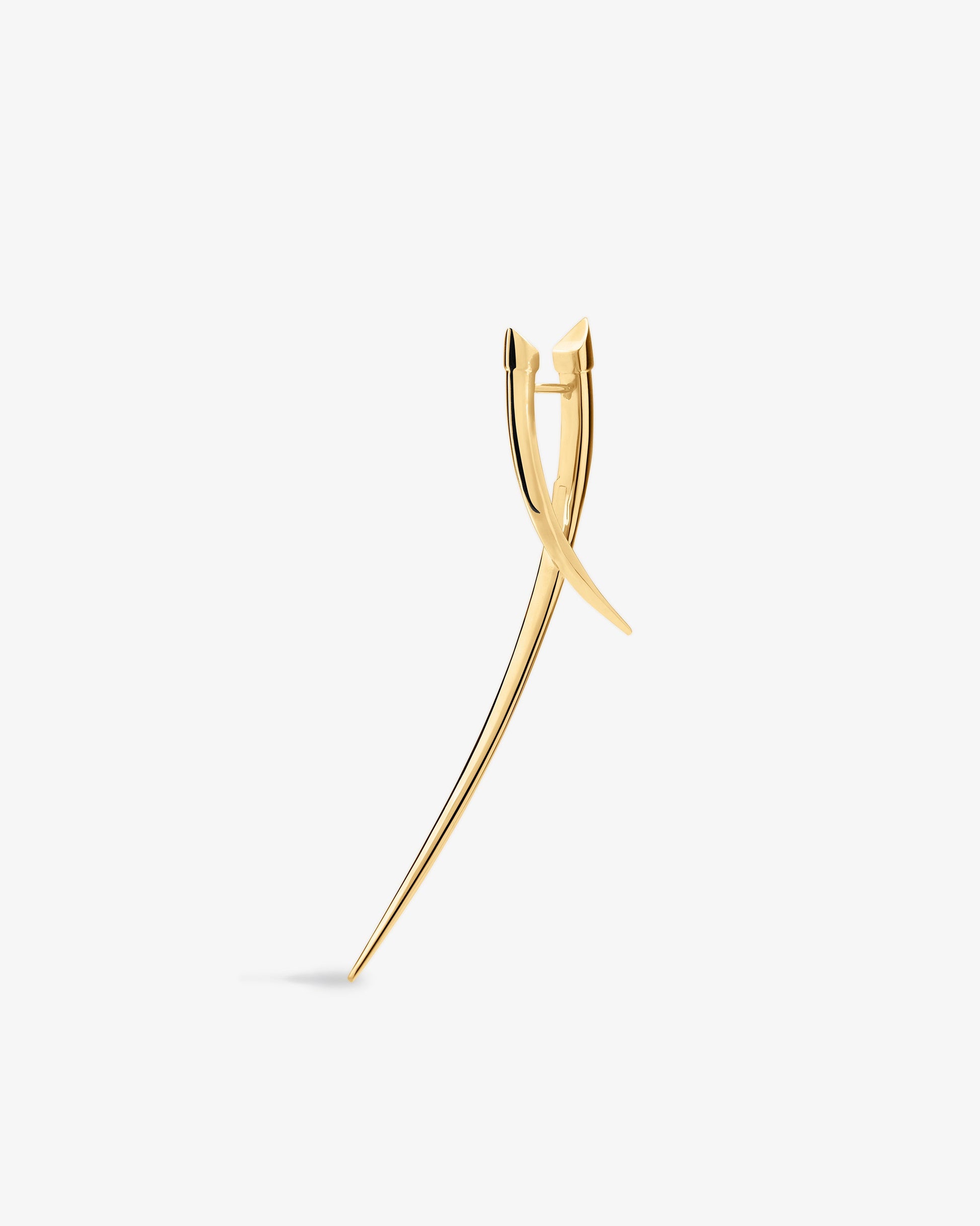 Shaun Leane Sabre Statement Crossover Single Earring