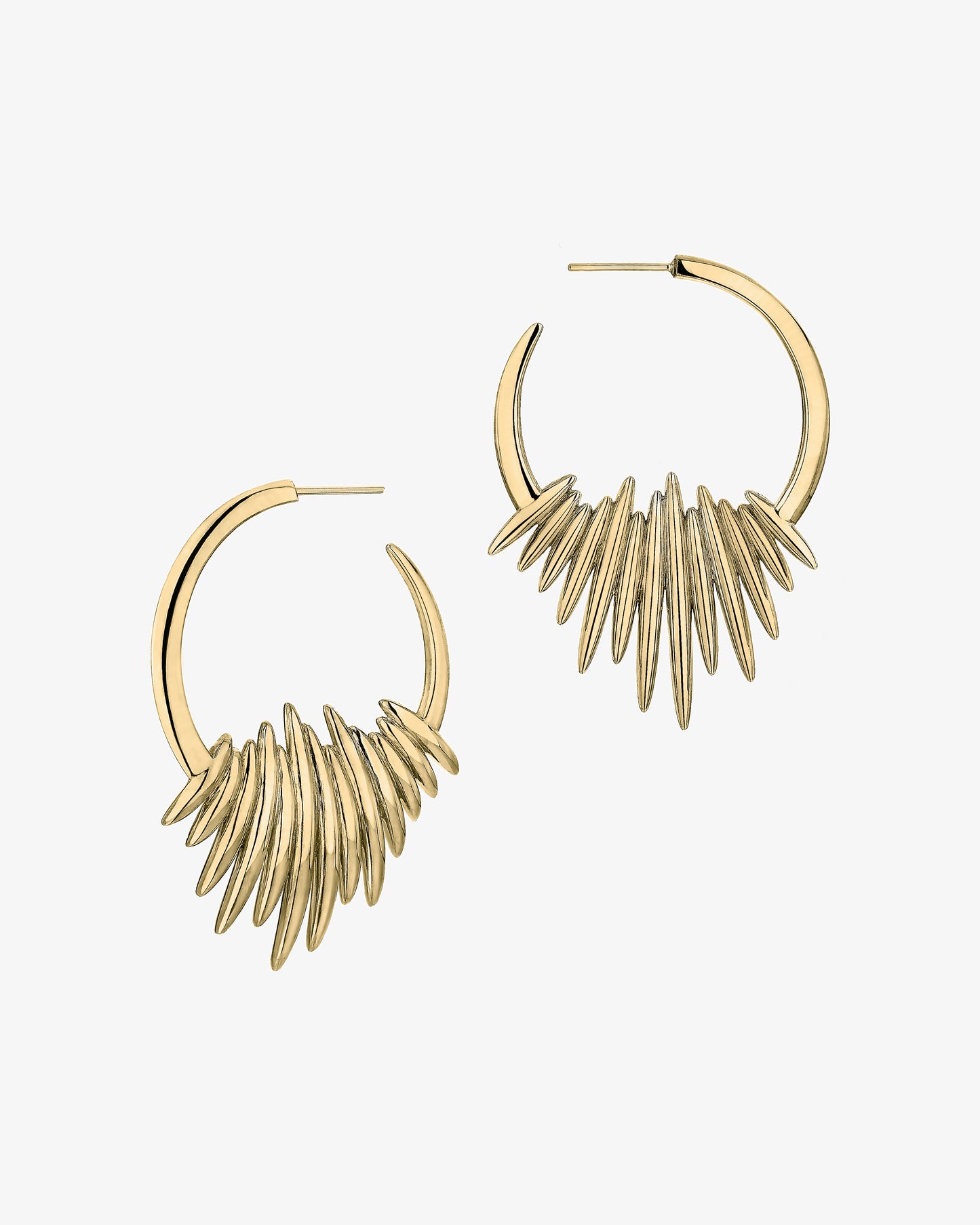 Quill Hoop Earrings