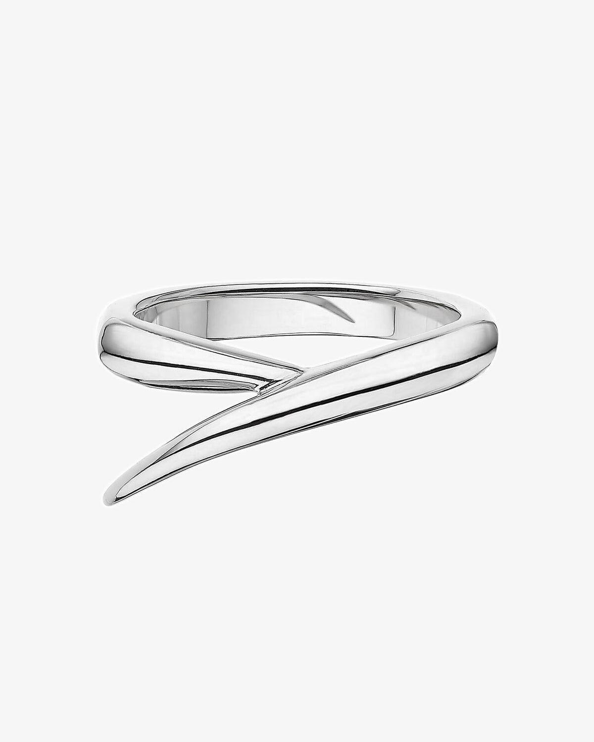 18K White Gold Interlocking Ring