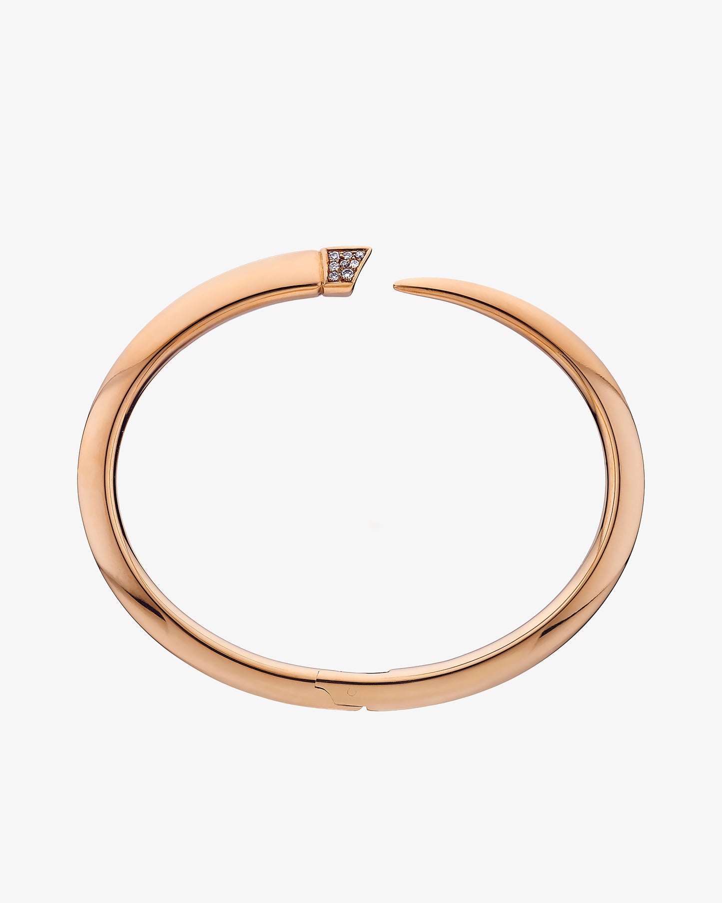 Sabre Diamond Pave Bangle