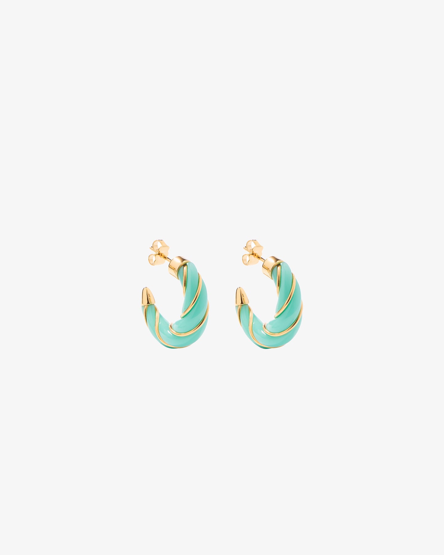 Aurelie Bidermann Aqua Diana Earrings