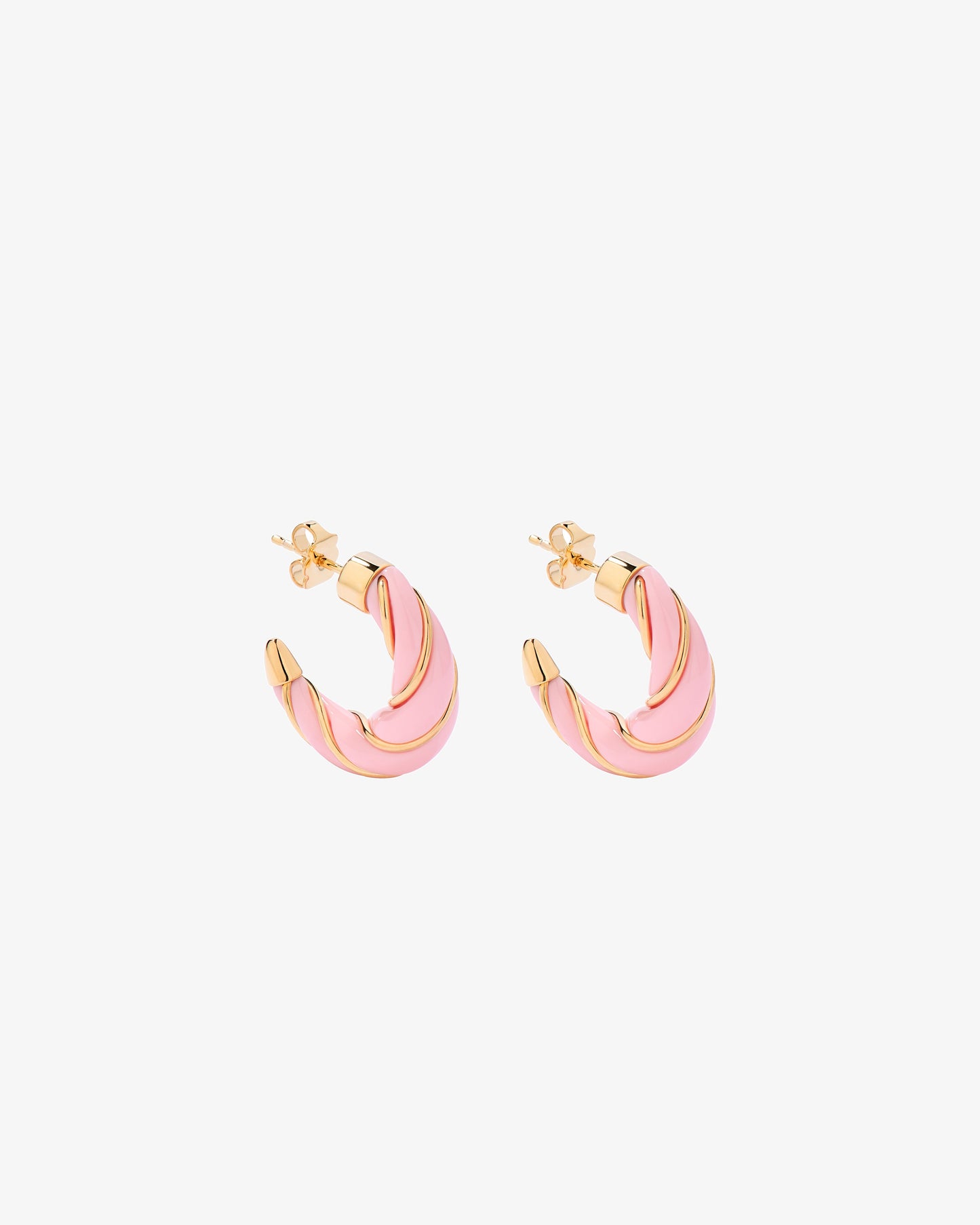 Aurelie Bidermann Baby Pink Diana Earrings