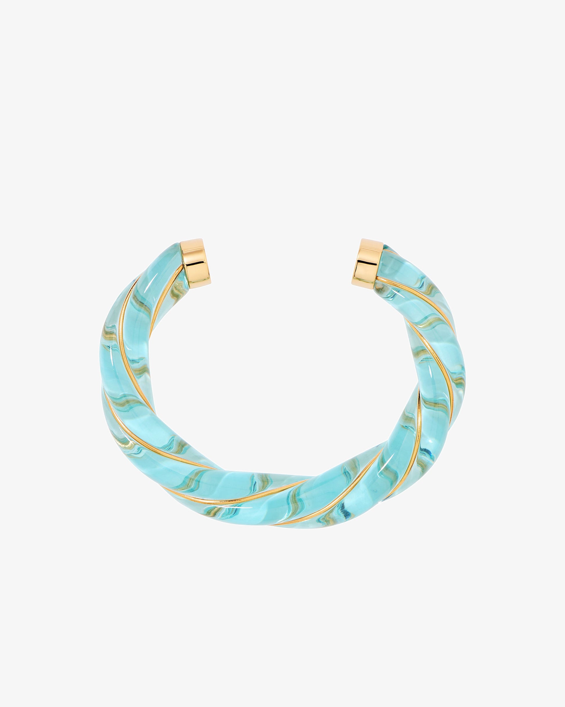 Aurelie Bidermann Translucent Sky Blue Diana Bracelet