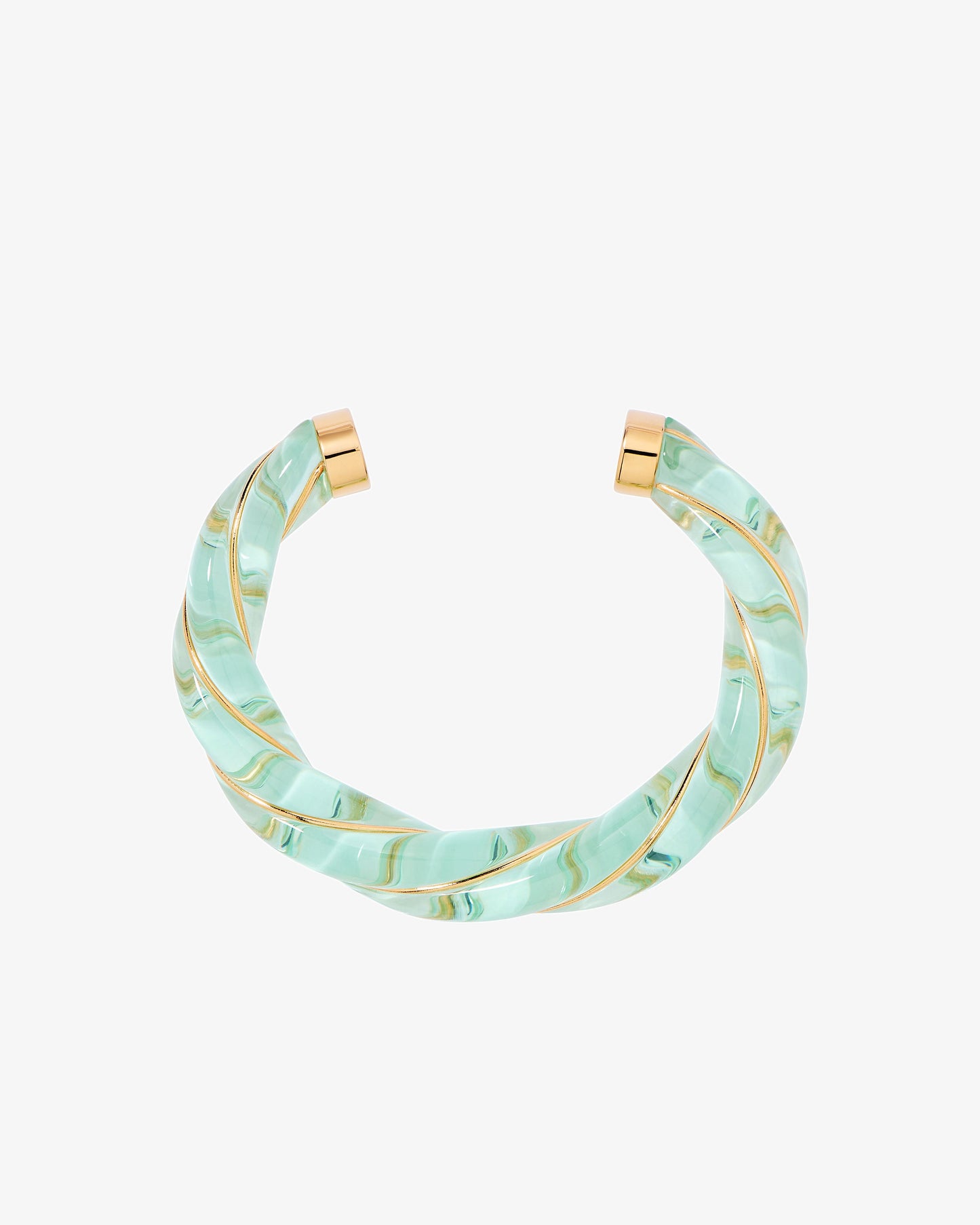 Aurelie Bidermann Translucent Green Diana Bracelet