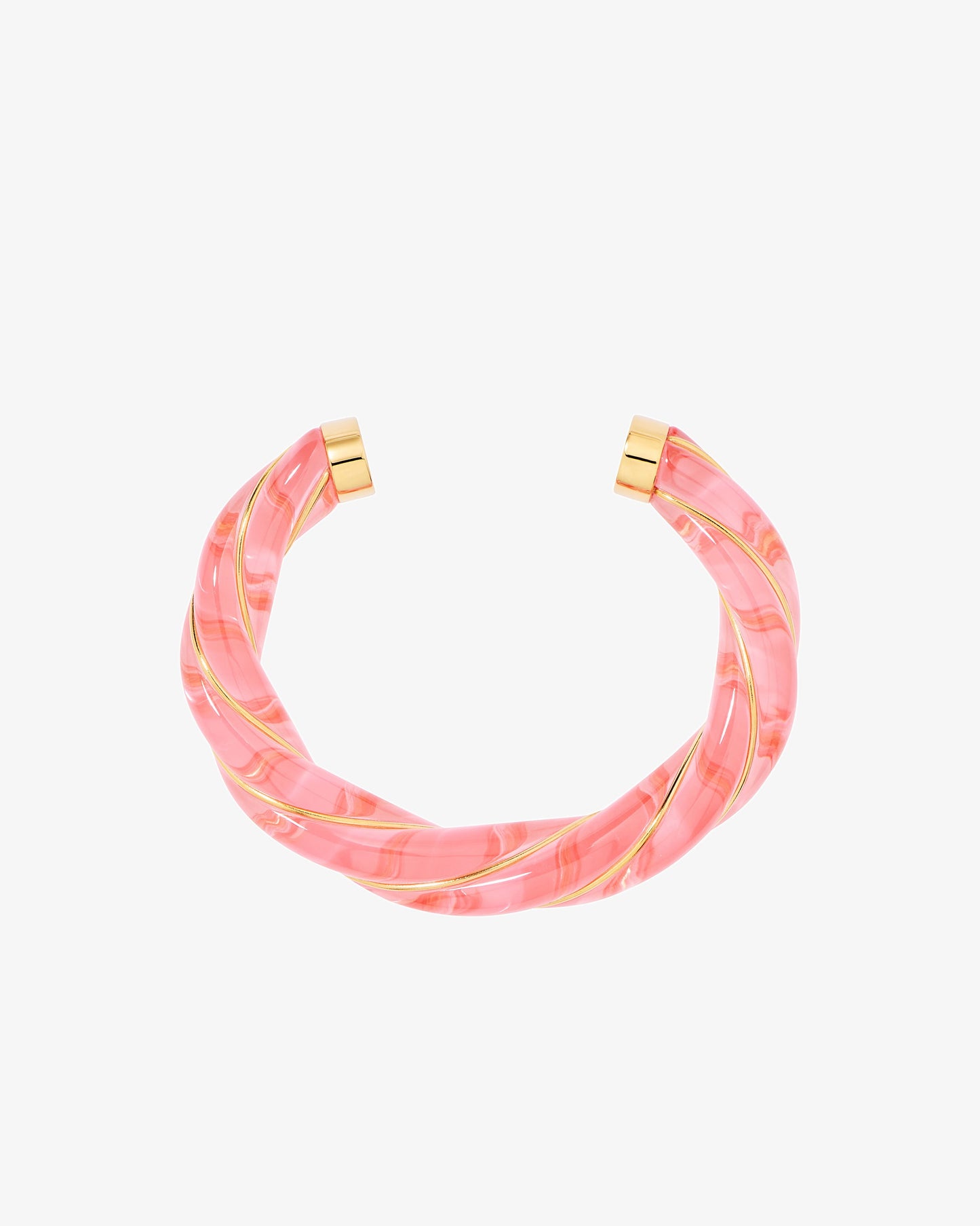 Aurelie Bidermann Translucent Pink Diana Bracelet