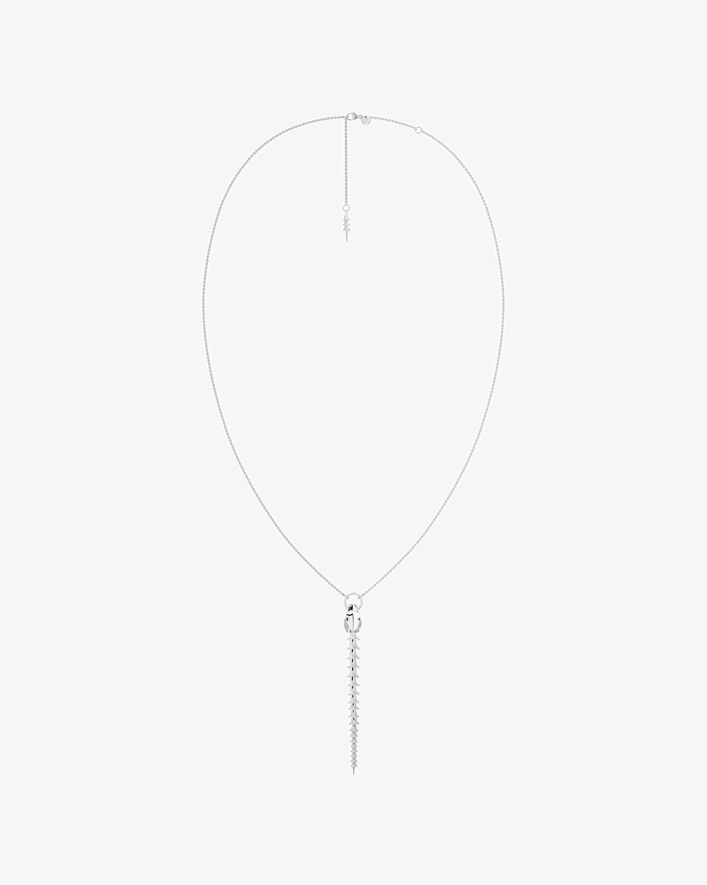 Serpent's Trace Drop Pendant