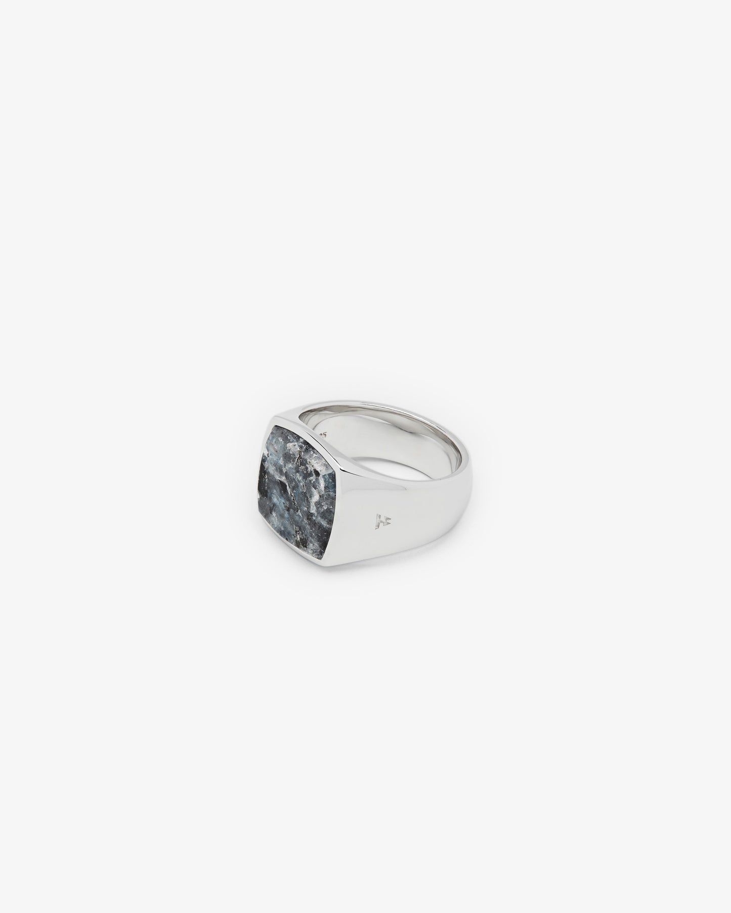 Tom Wood Cushion Ring Larvikite