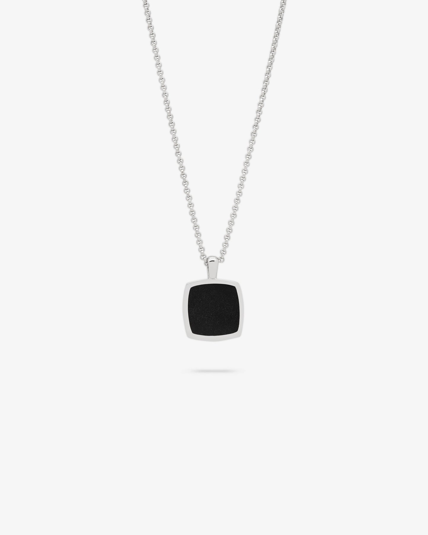 Tom Wood Cushion Pendant Onyx