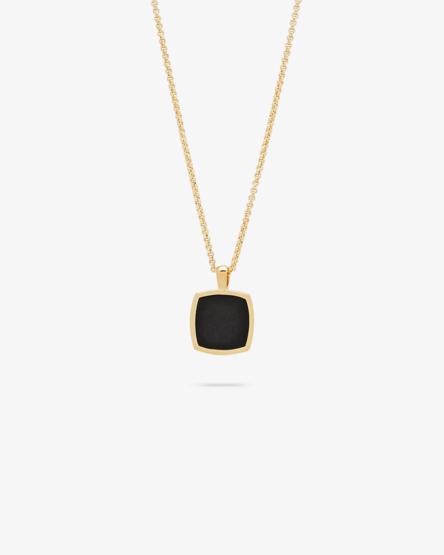 Tom Wood Cushion Pendant Onyx