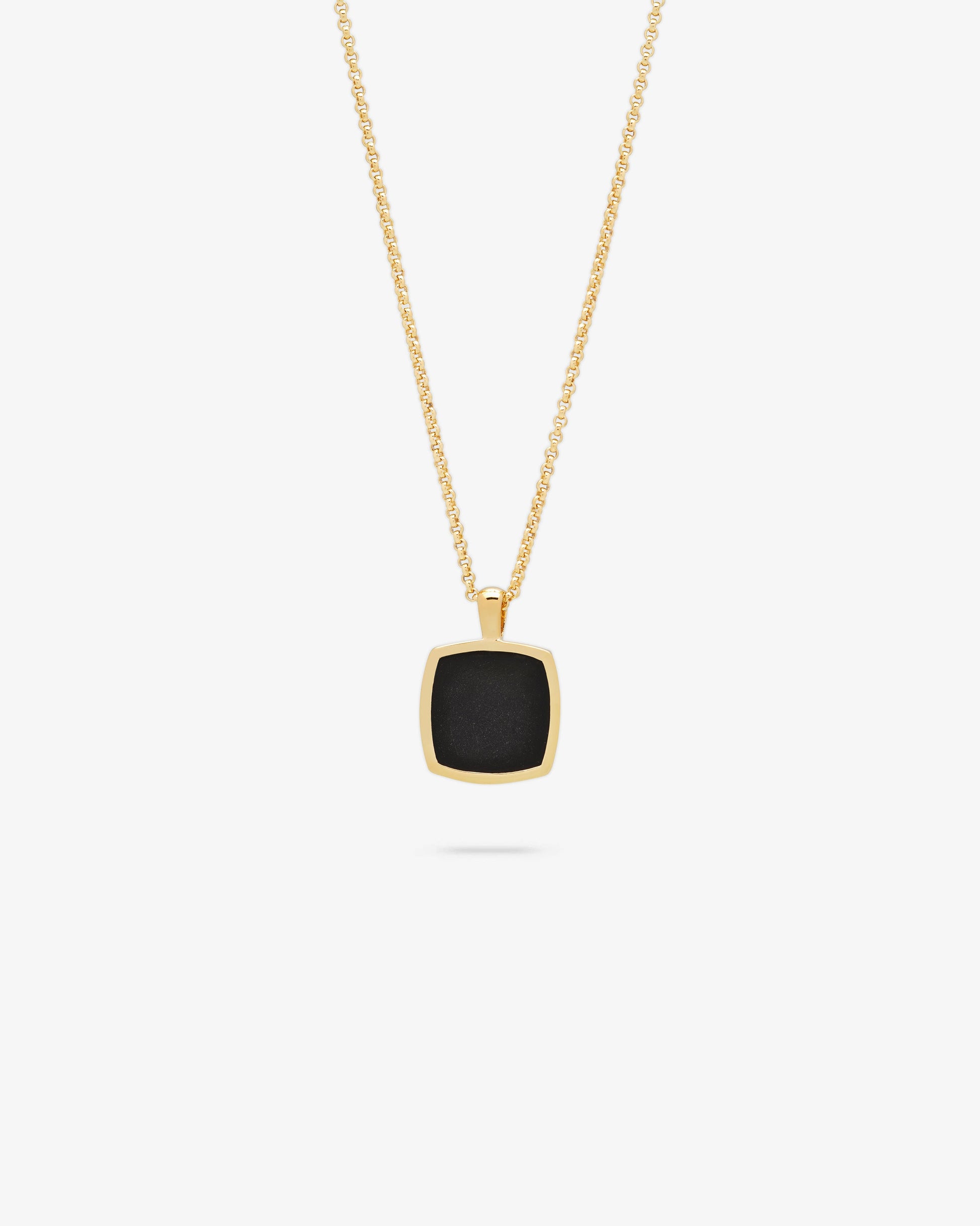 Tom Wood Cushion Pendant Onyx