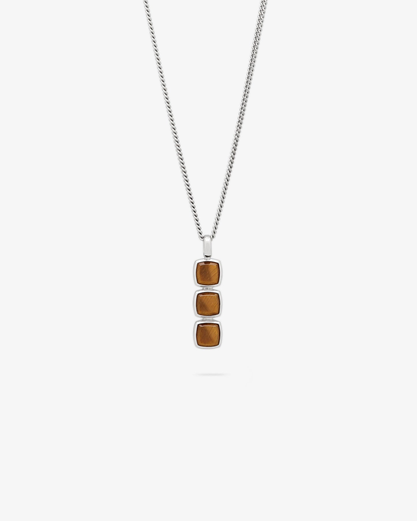 Tom Wood Mini Cushion Pendant Tiger Eye