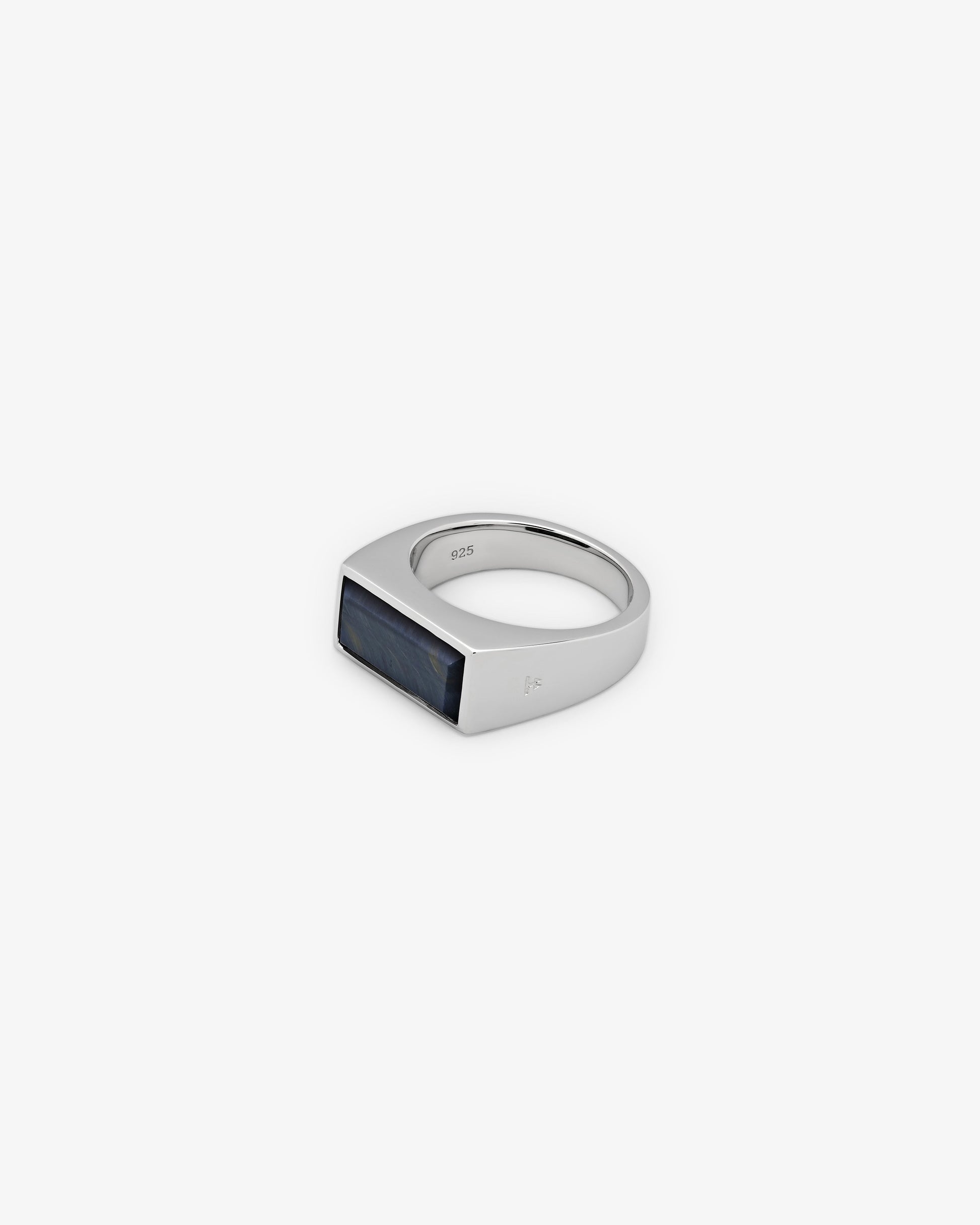 Tom Wood Peaky Ring Blue Hawk Eye