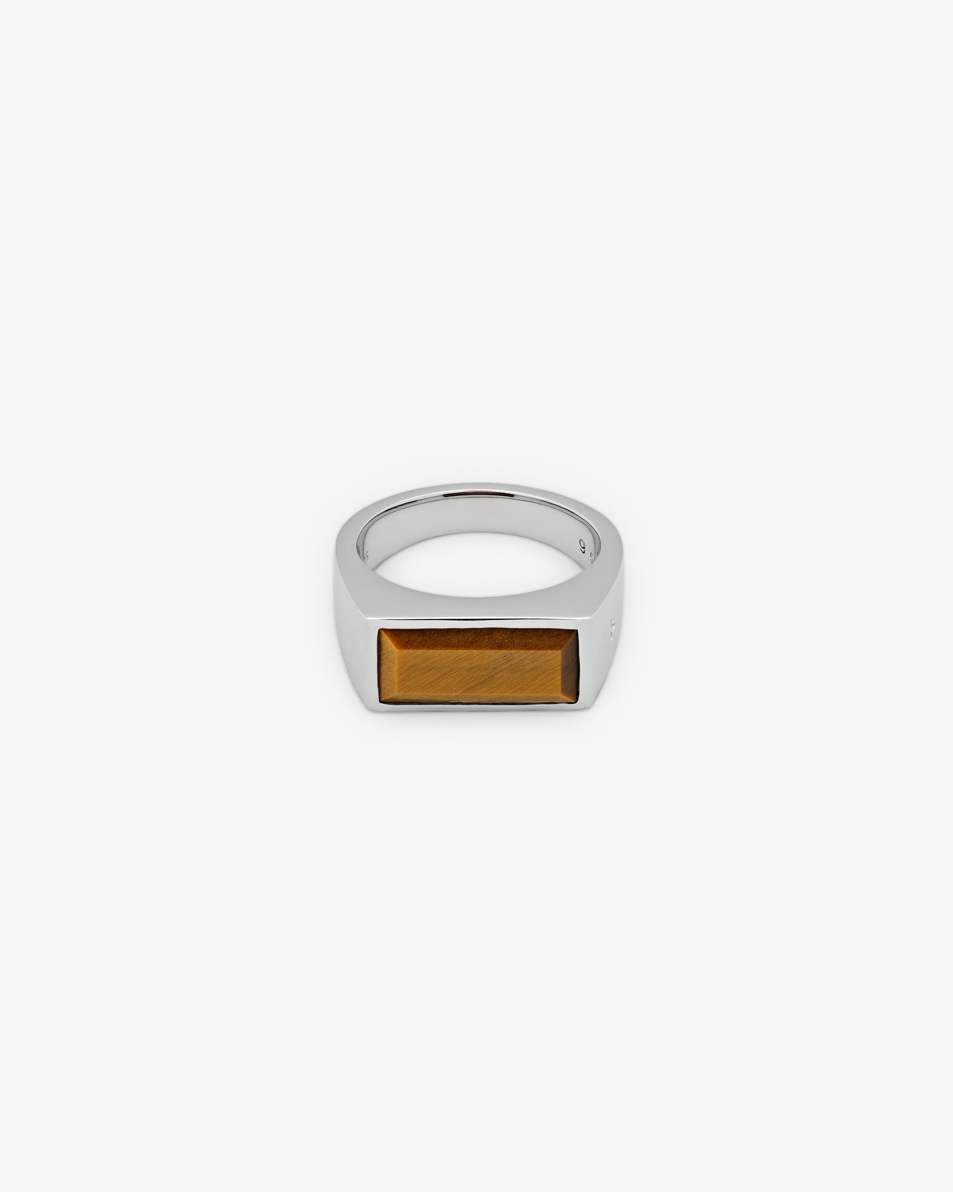 Tom Wood Peaky Ring Tiger Eye