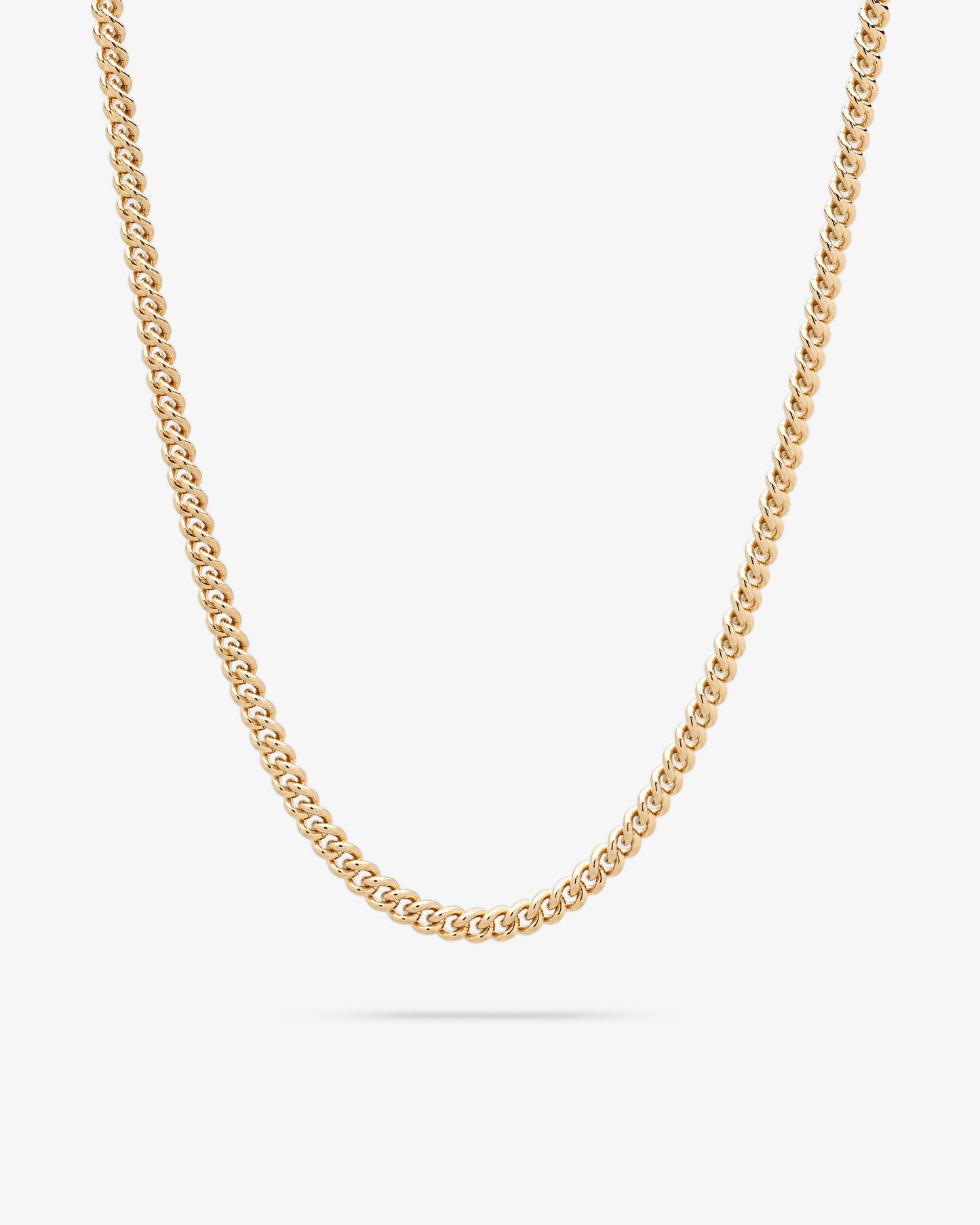 Tom Wood Rounded Curb Chain Thin