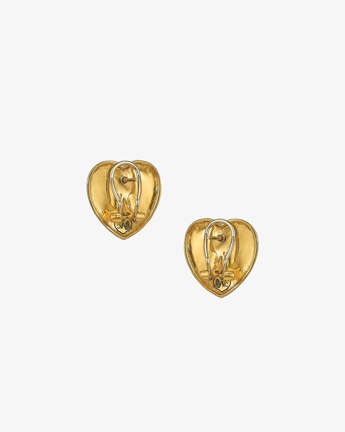 Anabela Chan Turquoise Heart Studs