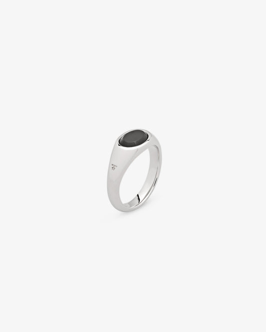 Tom Wood Joe Ring Polished Onyx