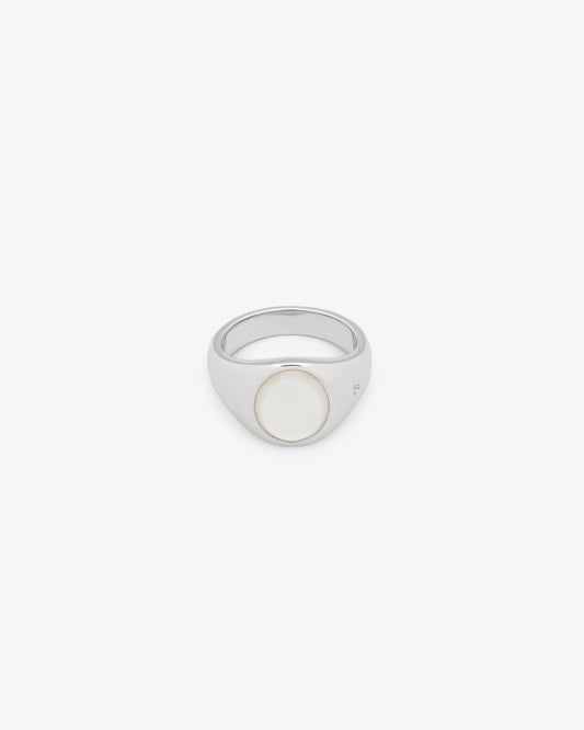Tom Wood Kim Ring White MOP