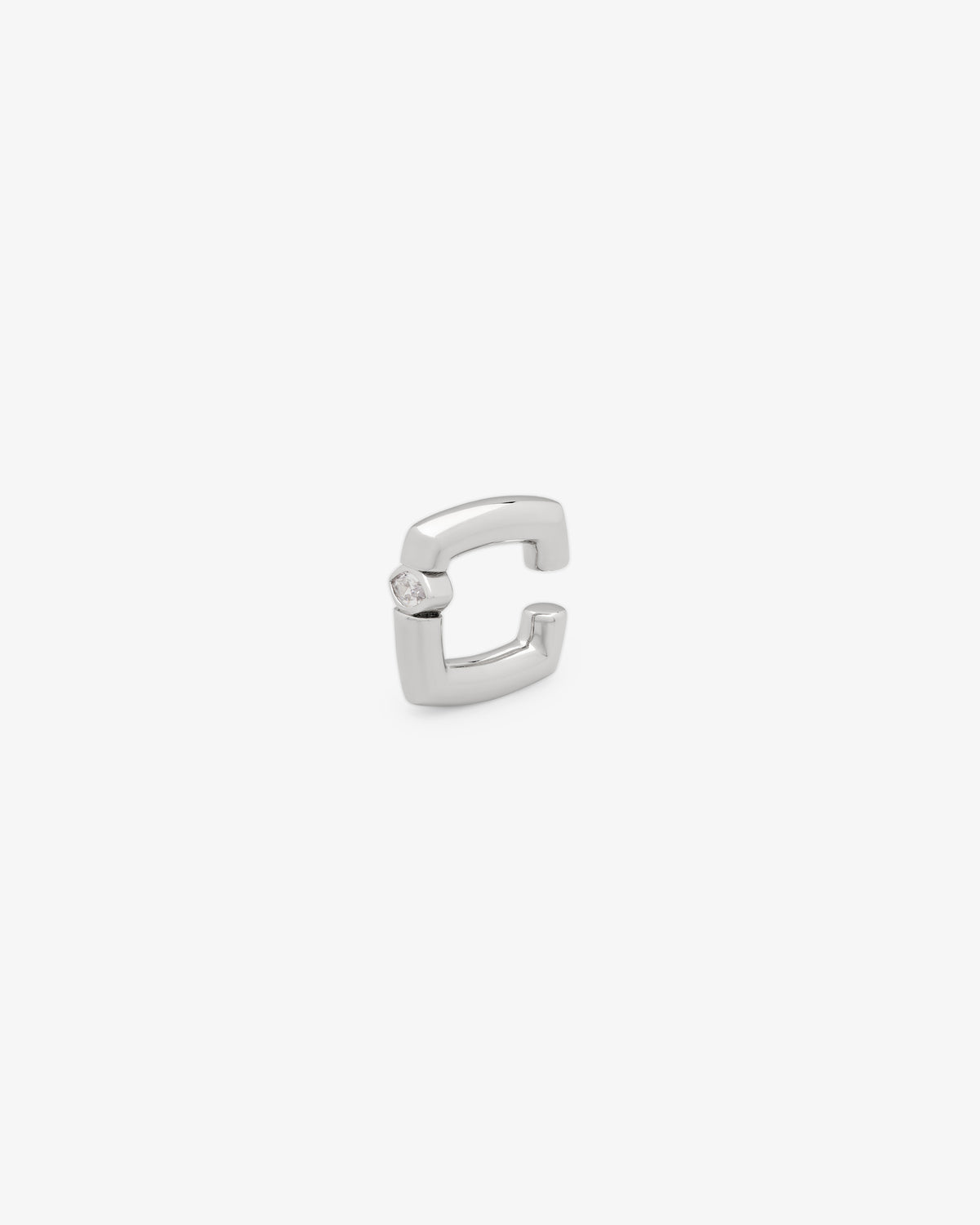 Tom Wood Frame Ear Cuff Diamond in 925 sterling silver