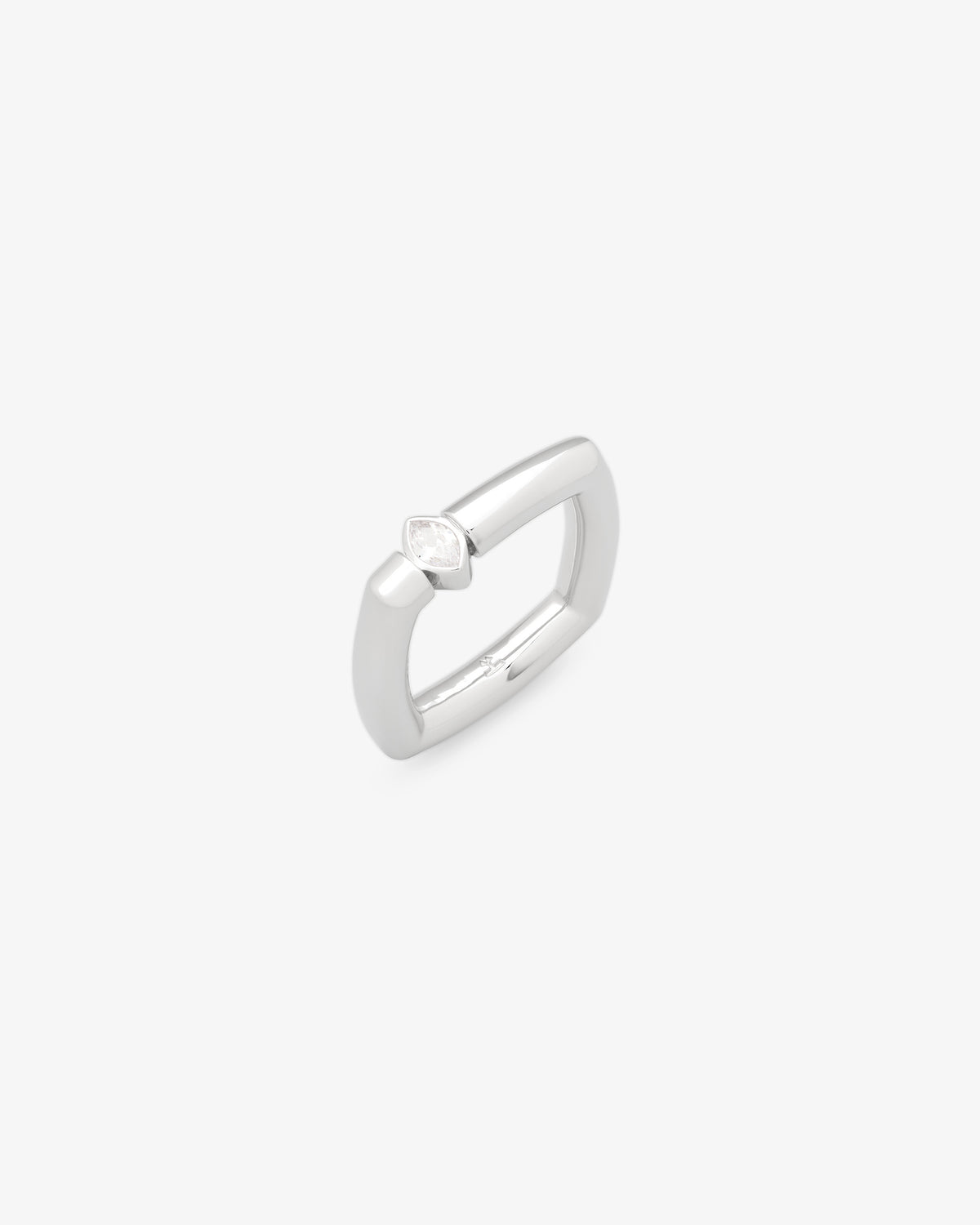 Tom Wood Frame Ring Slim Diamond, second view