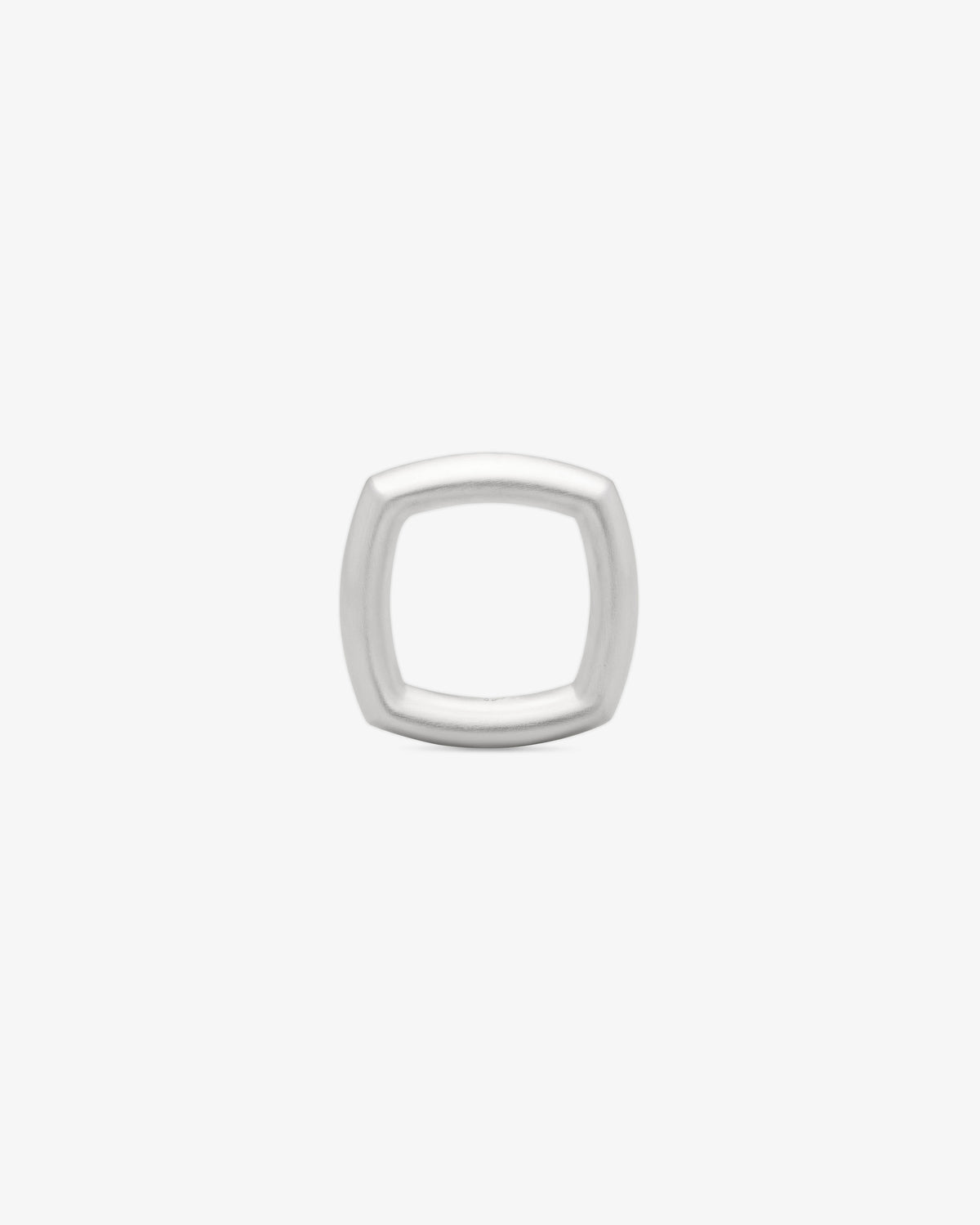 Tom Wood Frame Ring Satin in 925 sterling silver