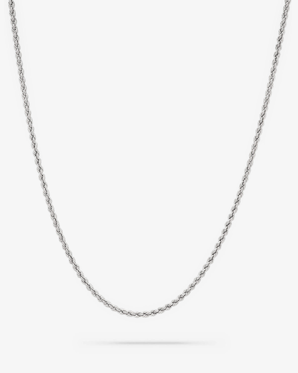 Tom Wood Rope Chain in 925 sterling silver